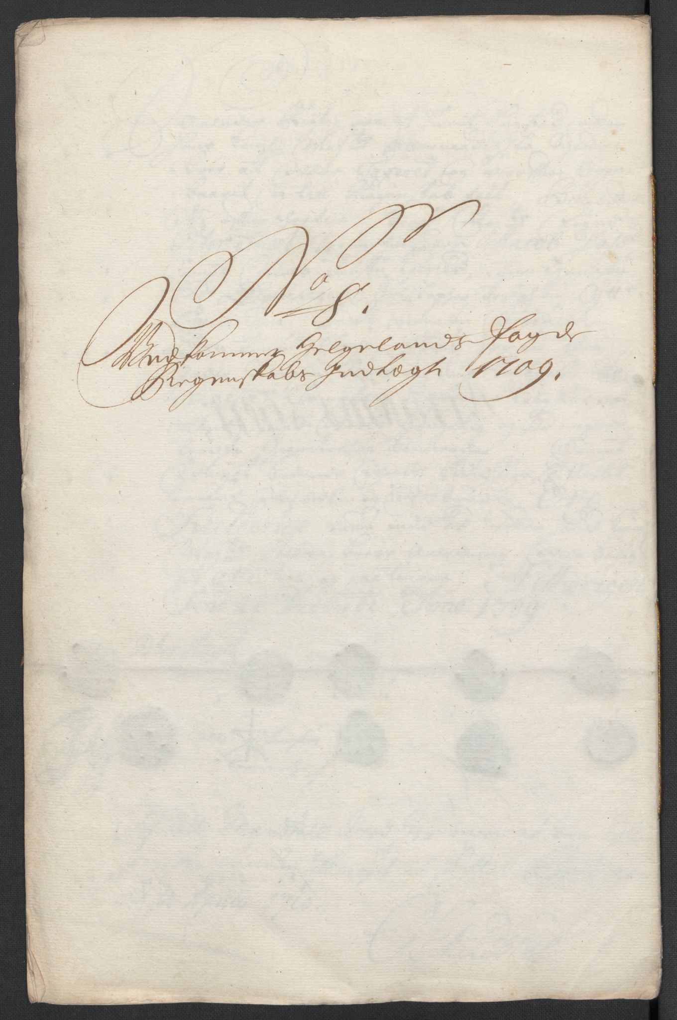 Rentekammeret inntil 1814, Reviderte regnskaper, Fogderegnskap, AV/RA-EA-4092/R65/L4510: Fogderegnskap Helgeland, 1708-1709, p. 257