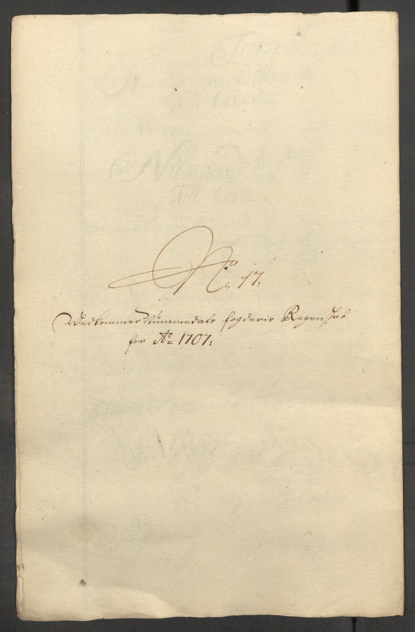 Rentekammeret inntil 1814, Reviderte regnskaper, Fogderegnskap, RA/EA-4092/R64/L4430: Fogderegnskap Namdal, 1707-1708, p. 174