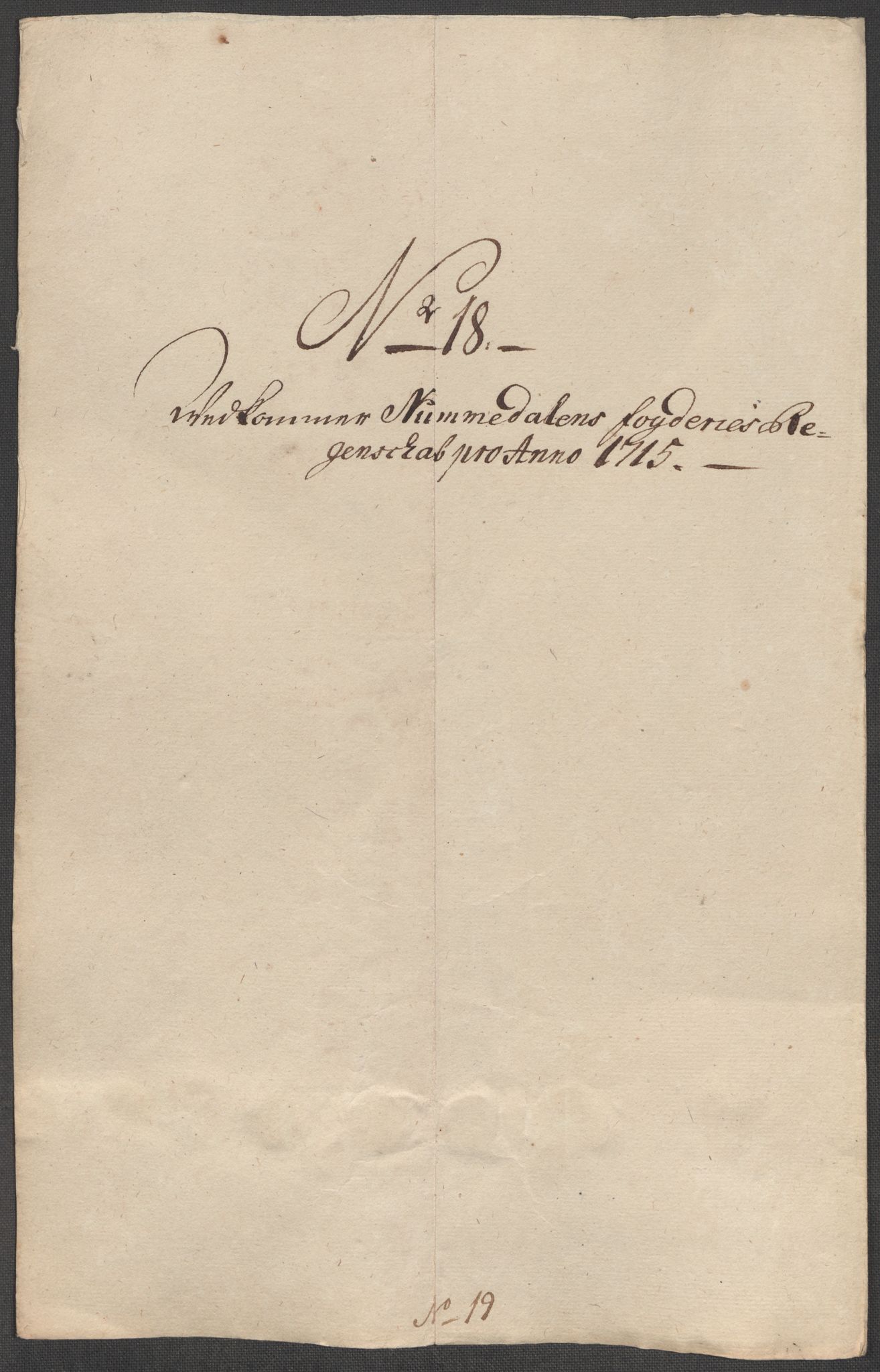 Rentekammeret inntil 1814, Reviderte regnskaper, Fogderegnskap, AV/RA-EA-4092/R64/L4436: Fogderegnskap Namdal, 1715, p. 185