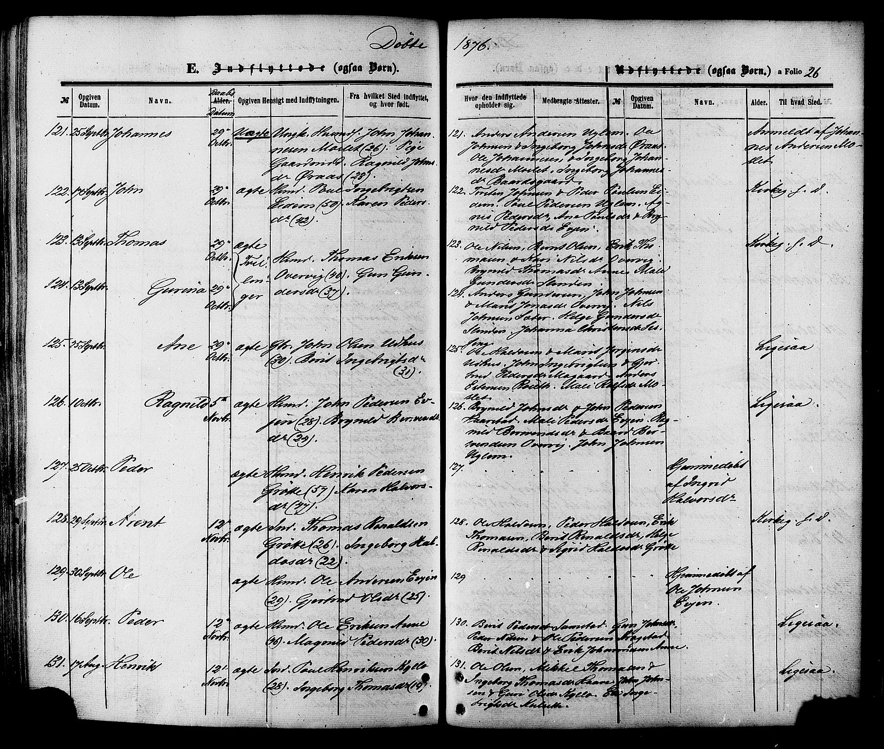 Ministerialprotokoller, klokkerbøker og fødselsregistre - Sør-Trøndelag, AV/SAT-A-1456/695/L1147: Parish register (official) no. 695A07, 1860-1877, p. 26