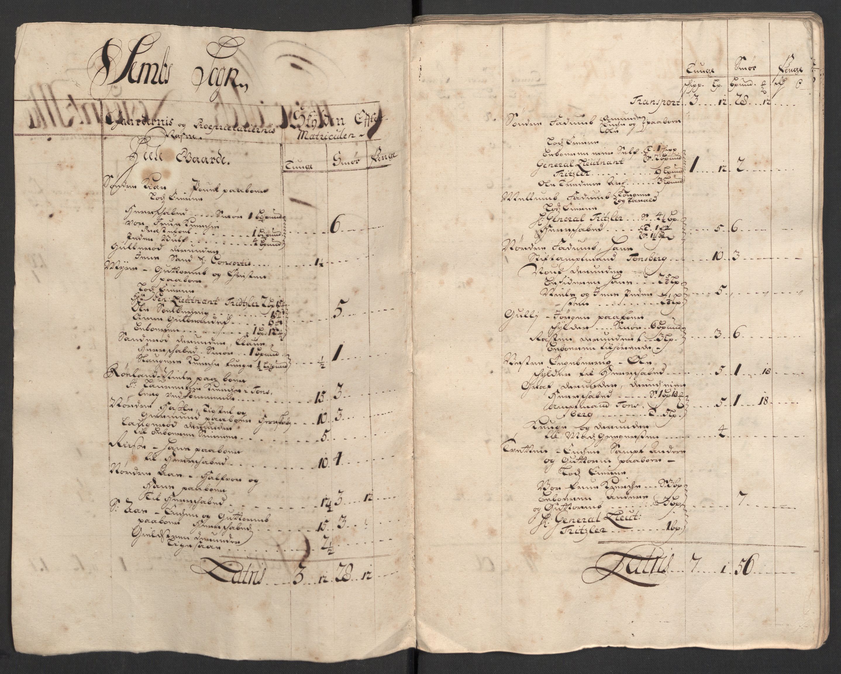 Rentekammeret inntil 1814, Reviderte regnskaper, Fogderegnskap, RA/EA-4092/R32/L1874: Fogderegnskap Jarlsberg grevskap, 1709, p. 20