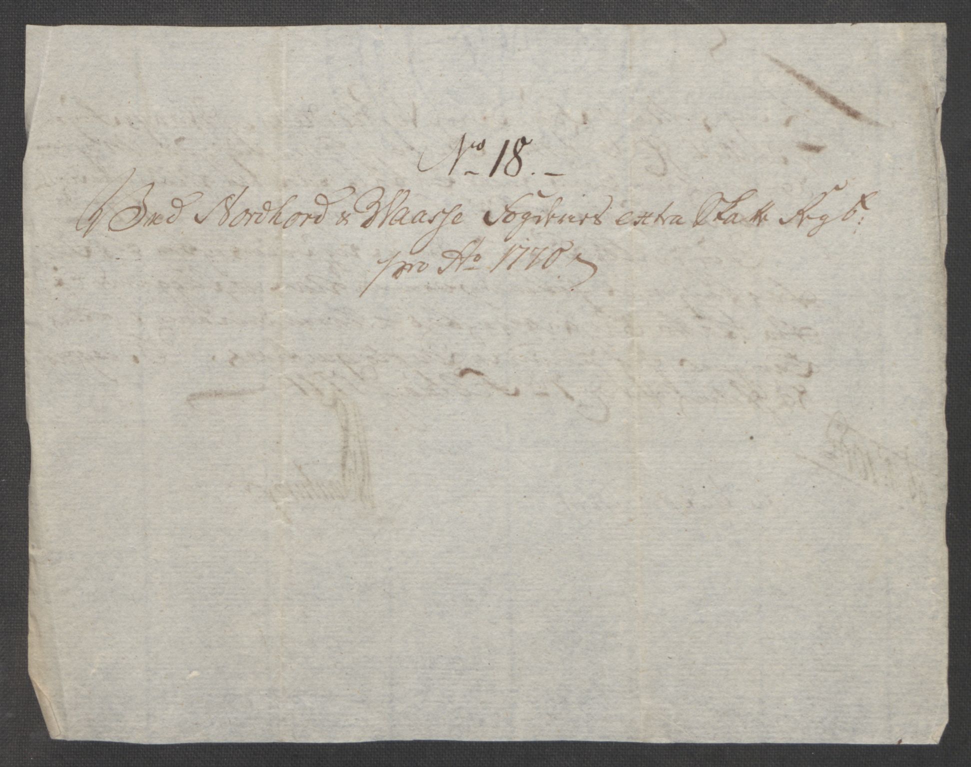 Rentekammeret inntil 1814, Reviderte regnskaper, Fogderegnskap, RA/EA-4092/R51/L3303: Ekstraskatten Nordhordland og Voss, 1762-1772, p. 484