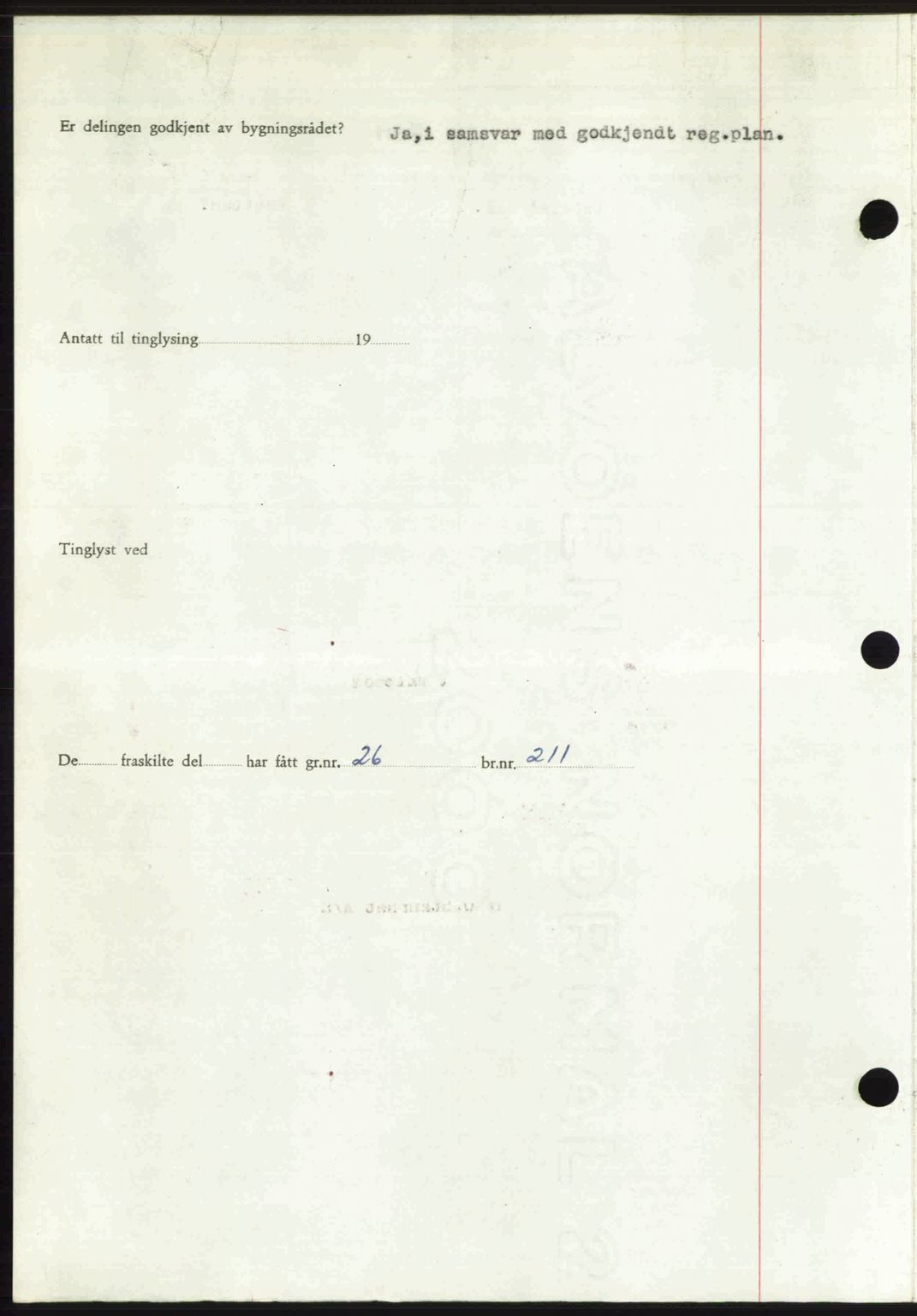 Romsdal sorenskriveri, AV/SAT-A-4149/1/2/2C: Mortgage book no. A31, 1949-1949, Diary no: : 3139/1949