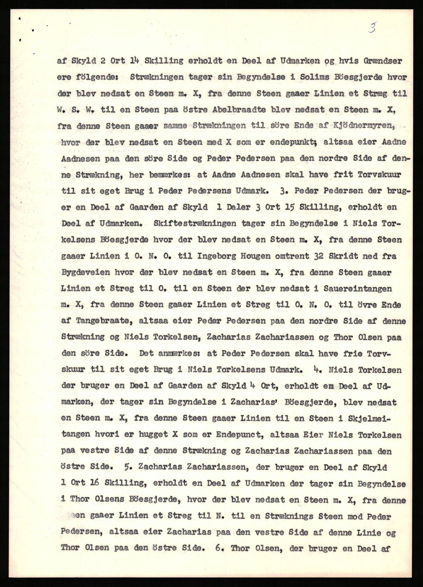 Statsarkivet i Stavanger, SAST/A-101971/03/Y/Yj/L0059: Avskrifter sortert etter gårdsnavn: Mo - Musland, 1750-1930, p. 33
