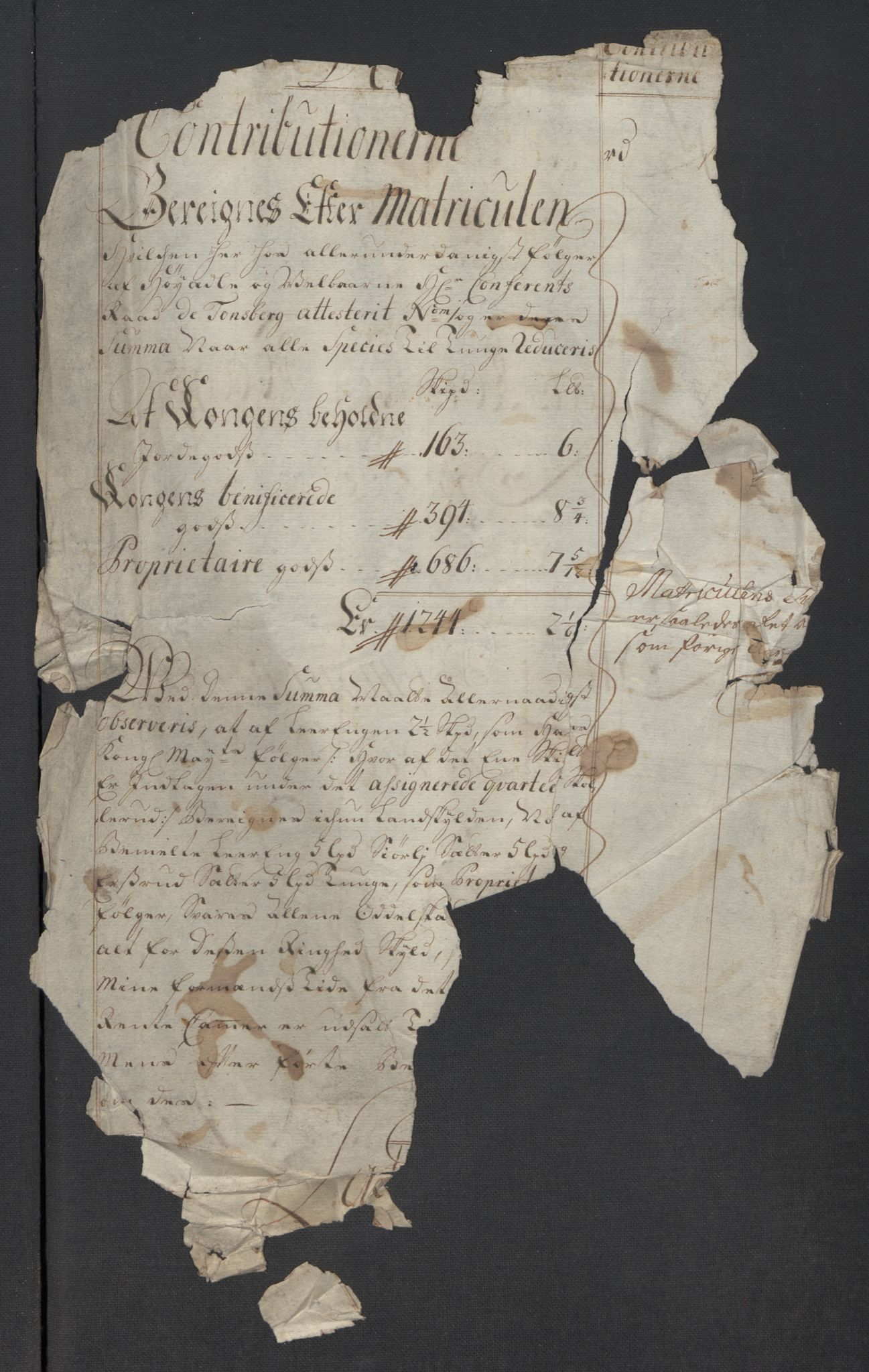 Rentekammeret inntil 1814, Reviderte regnskaper, Fogderegnskap, RA/EA-4092/R12/L0726: Fogderegnskap Øvre Romerike, 1717, p. 3