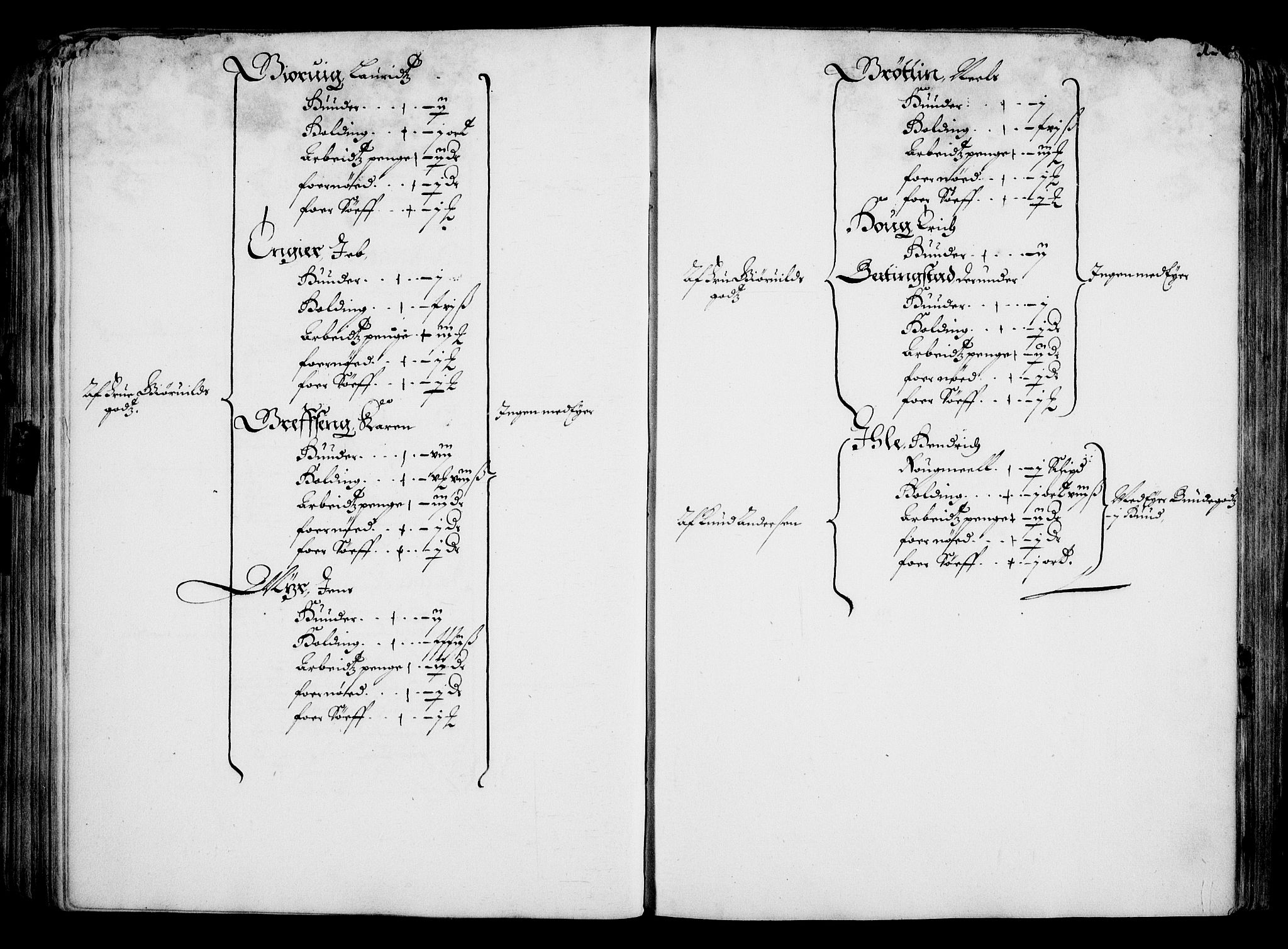 Rentekammeret inntil 1814, Realistisk ordnet avdeling, RA/EA-4070/On/L0001/0001: Statens gods / [Jj 1]: Jordebok over Hannibal Sehesteds gods, 1651, p. 126