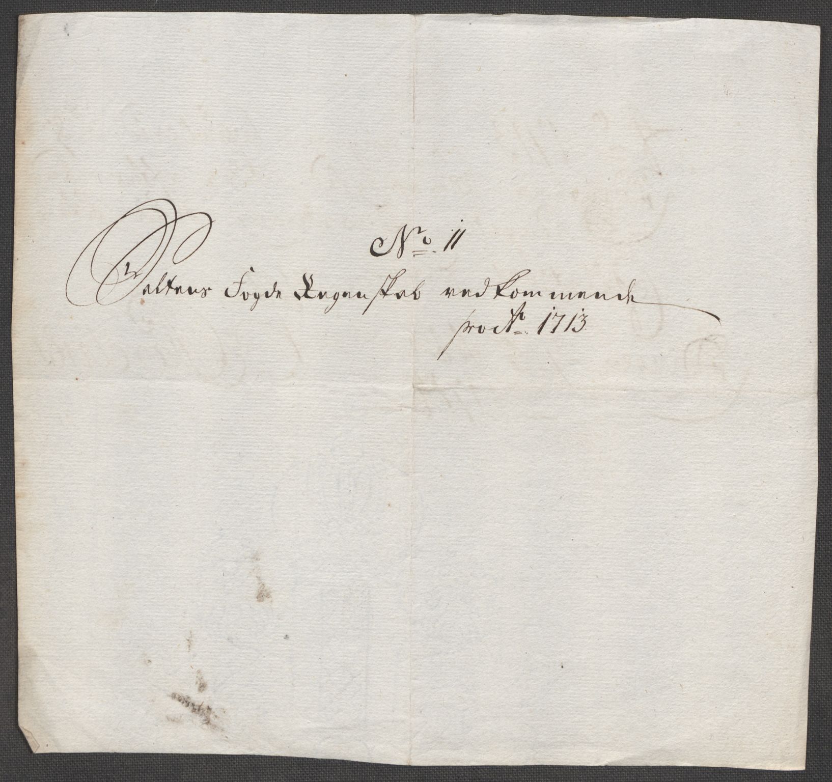 Rentekammeret inntil 1814, Reviderte regnskaper, Fogderegnskap, RA/EA-4092/R66/L4583: Fogderegnskap Salten, 1713, p. 104