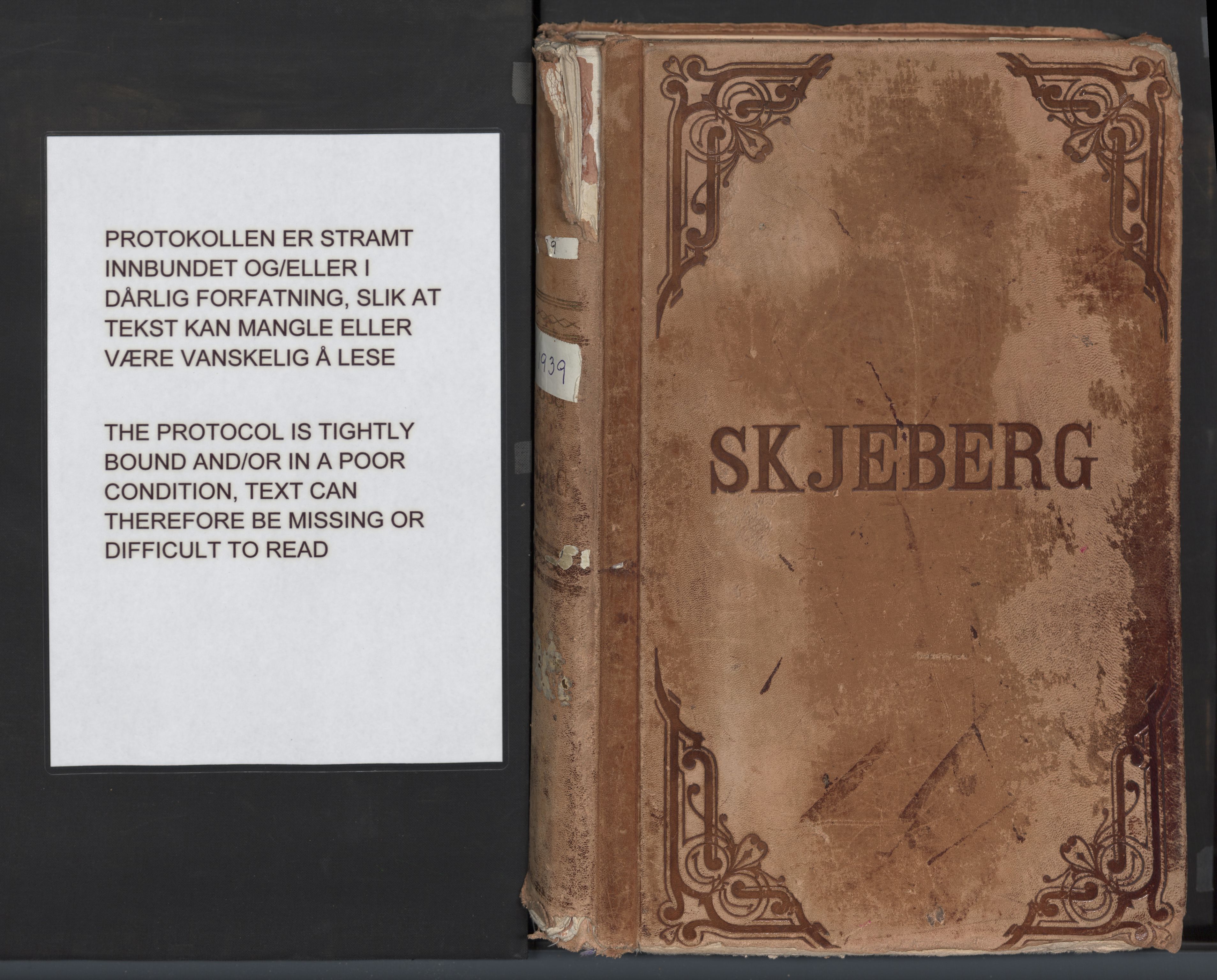 Skjeberg prestekontor Kirkebøker, AV/SAO-A-10923/F/Fa/L0011: Parish register (official) no. I 11, 1912-1939