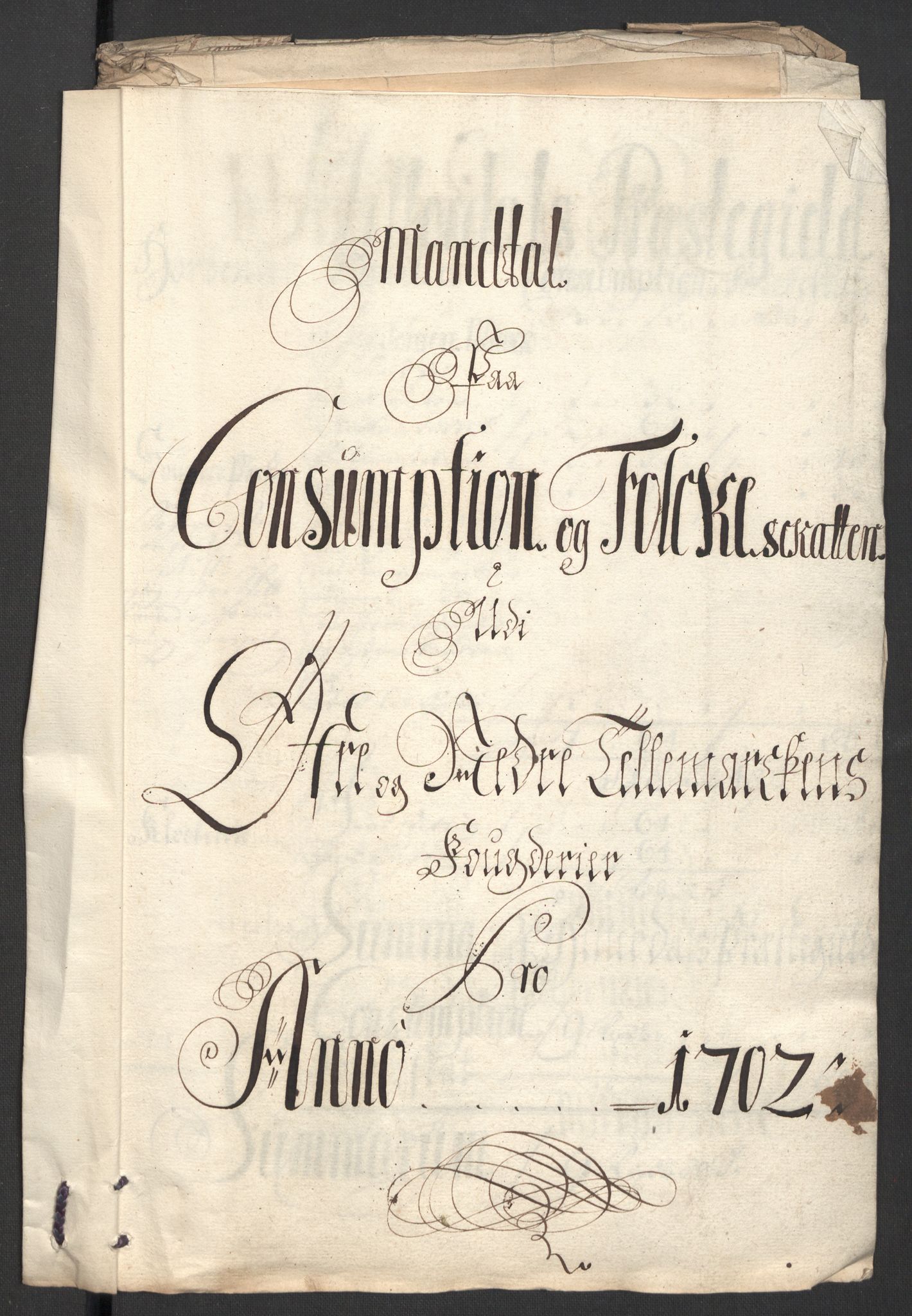 Rentekammeret inntil 1814, Reviderte regnskaper, Fogderegnskap, RA/EA-4092/R36/L2107: Fogderegnskap Øvre og Nedre Telemark og Bamble, 1702, p. 51