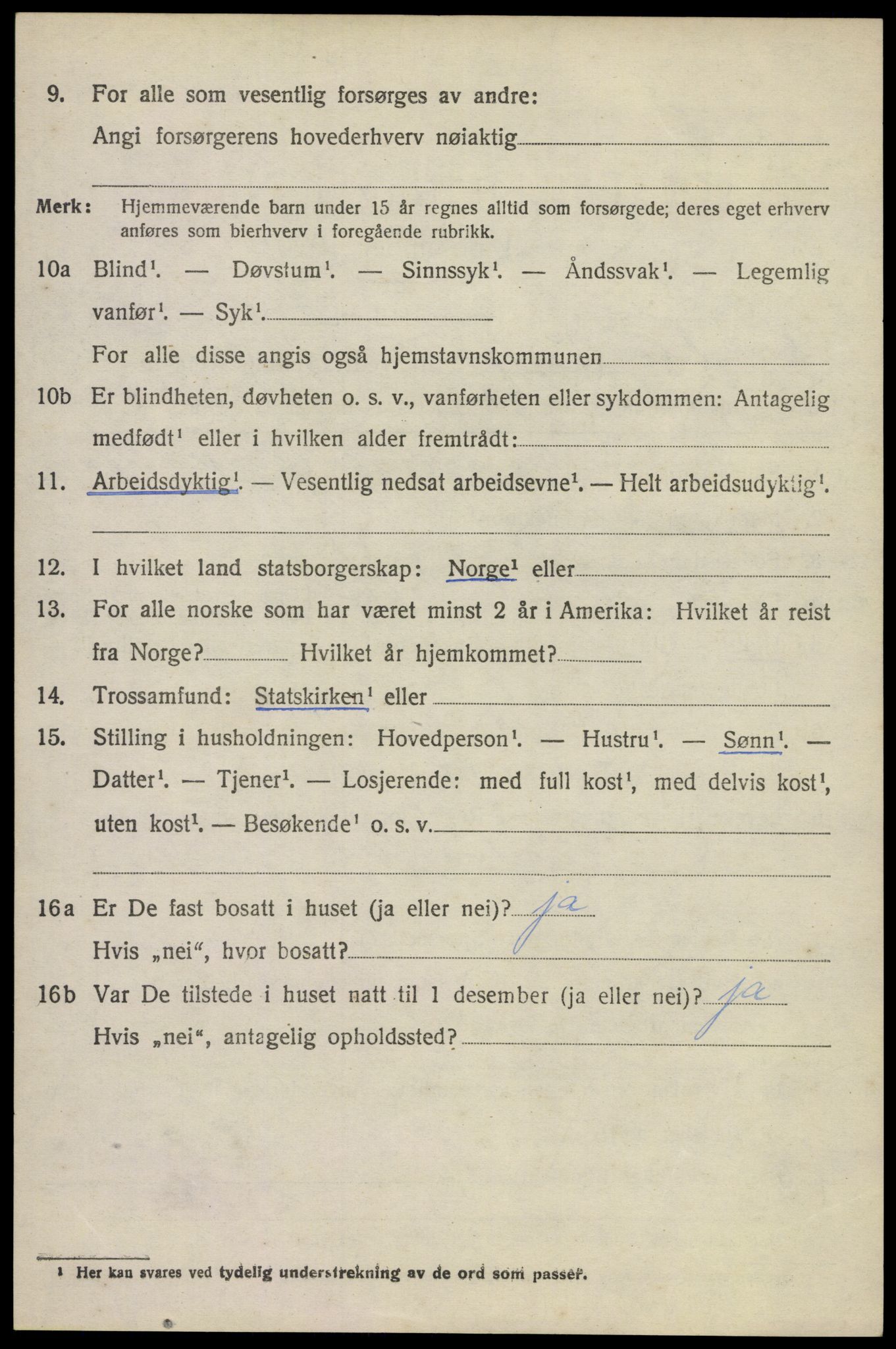 SAKO, 1920 census for Lardal, 1920, p. 1984