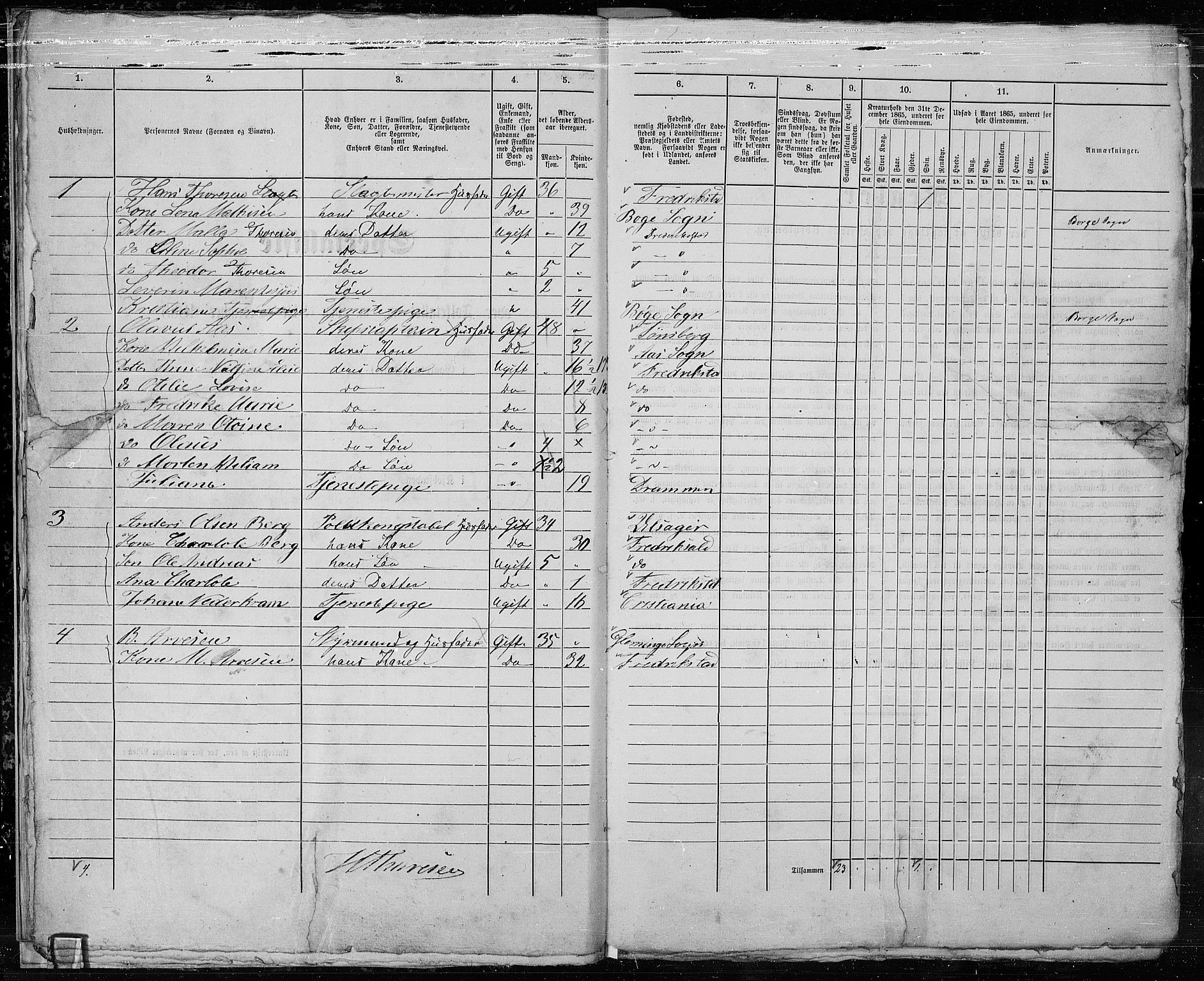 RA, 1865 census for Fredrikstad/Fredrikstad, 1865, p. 17