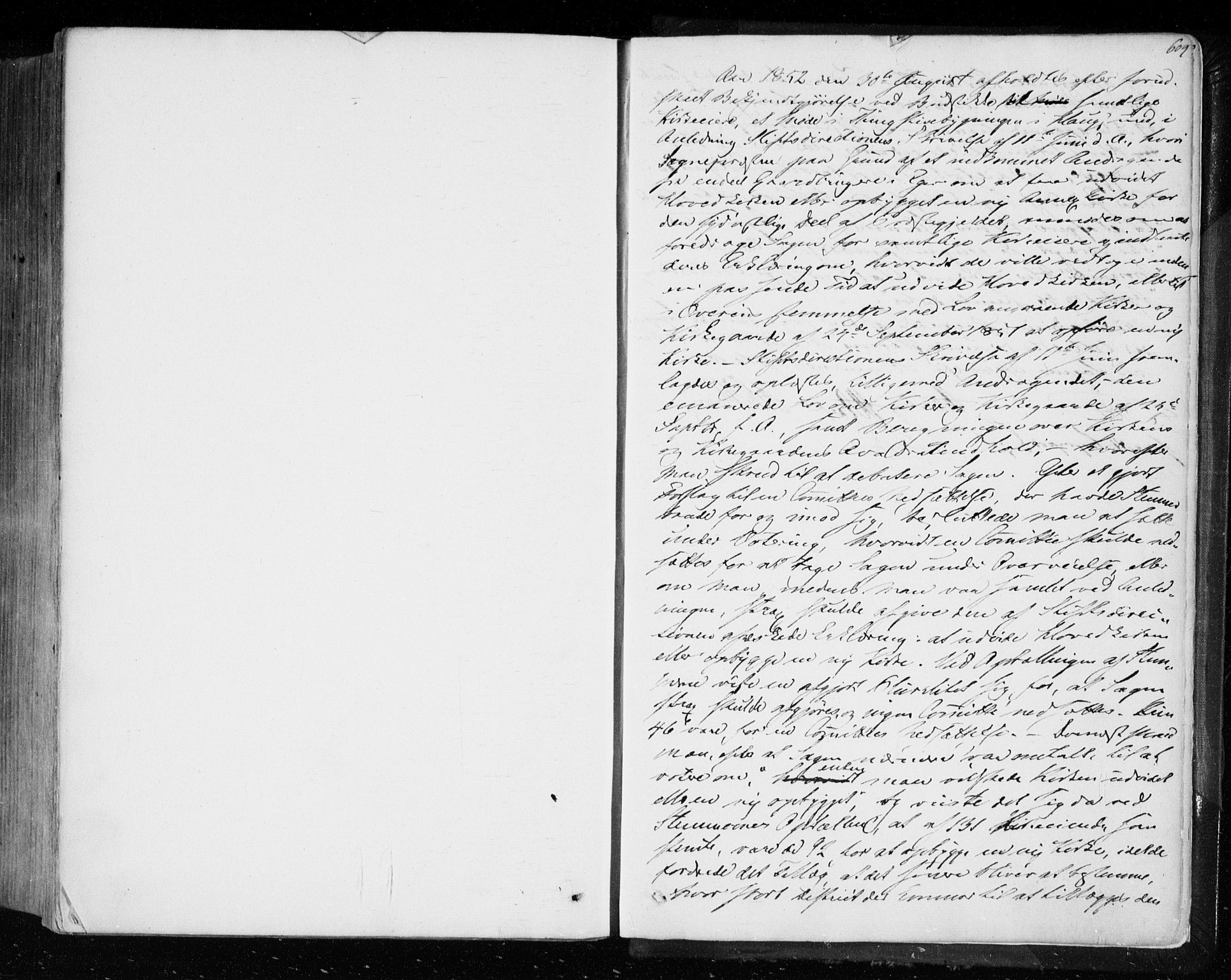 Eiker kirkebøker, SAKO/A-4/F/Fa/L0014: Parish register (official) no. I 14, 1846-1854, p. 609