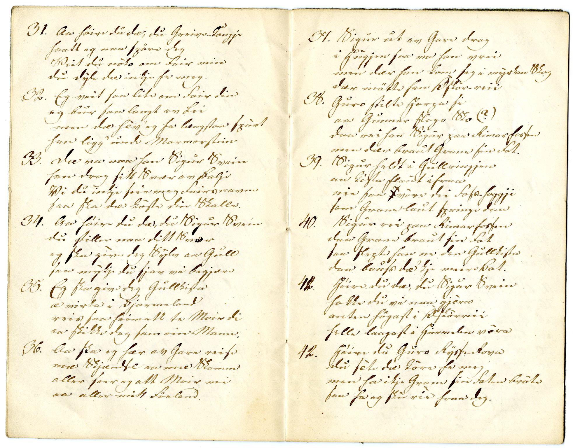 Diderik Maria Aalls brevsamling, NF/Ark-1023/F/L0001: D.M. Aalls brevsamling. A - B, 1738-1889, p. 409