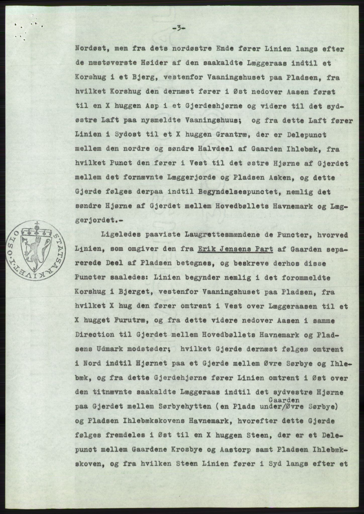 Statsarkivet i Oslo, AV/SAO-A-10621/Z/Zd/L0015: Avskrifter, j.nr 2-699/1962, 1962, p. 3