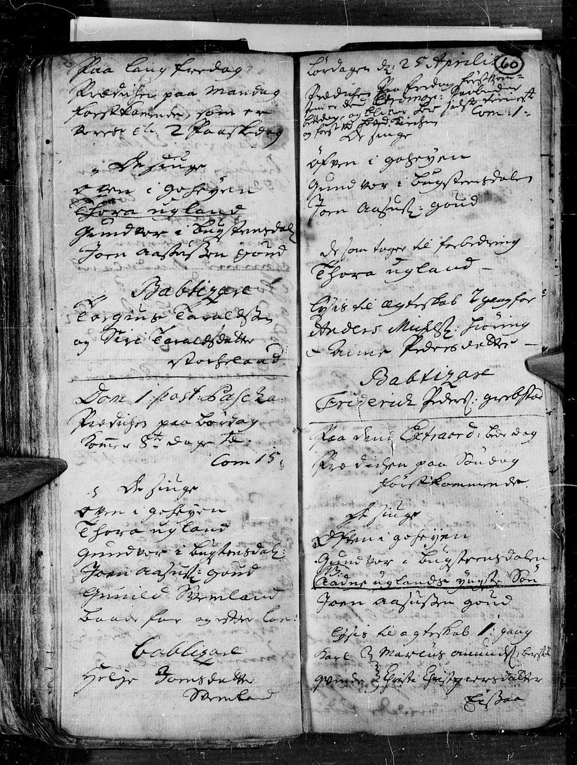 Søgne sokneprestkontor, SAK/1111-0037/F/Fa/Faa/L0001: Parish register (official) no. A 1, 1716-1740, p. 60