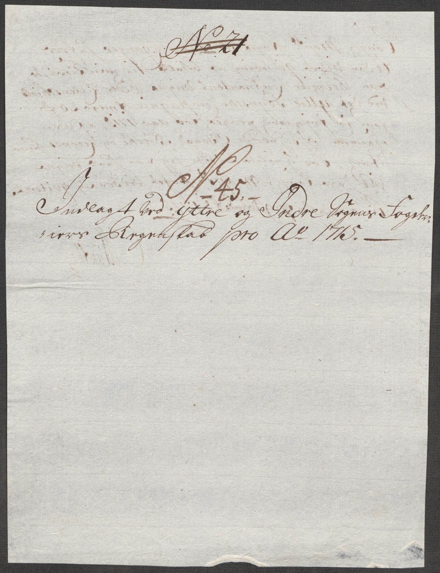 Rentekammeret inntil 1814, Reviderte regnskaper, Fogderegnskap, AV/RA-EA-4092/R52/L3320: Fogderegnskap Sogn, 1715-1716, p. 196