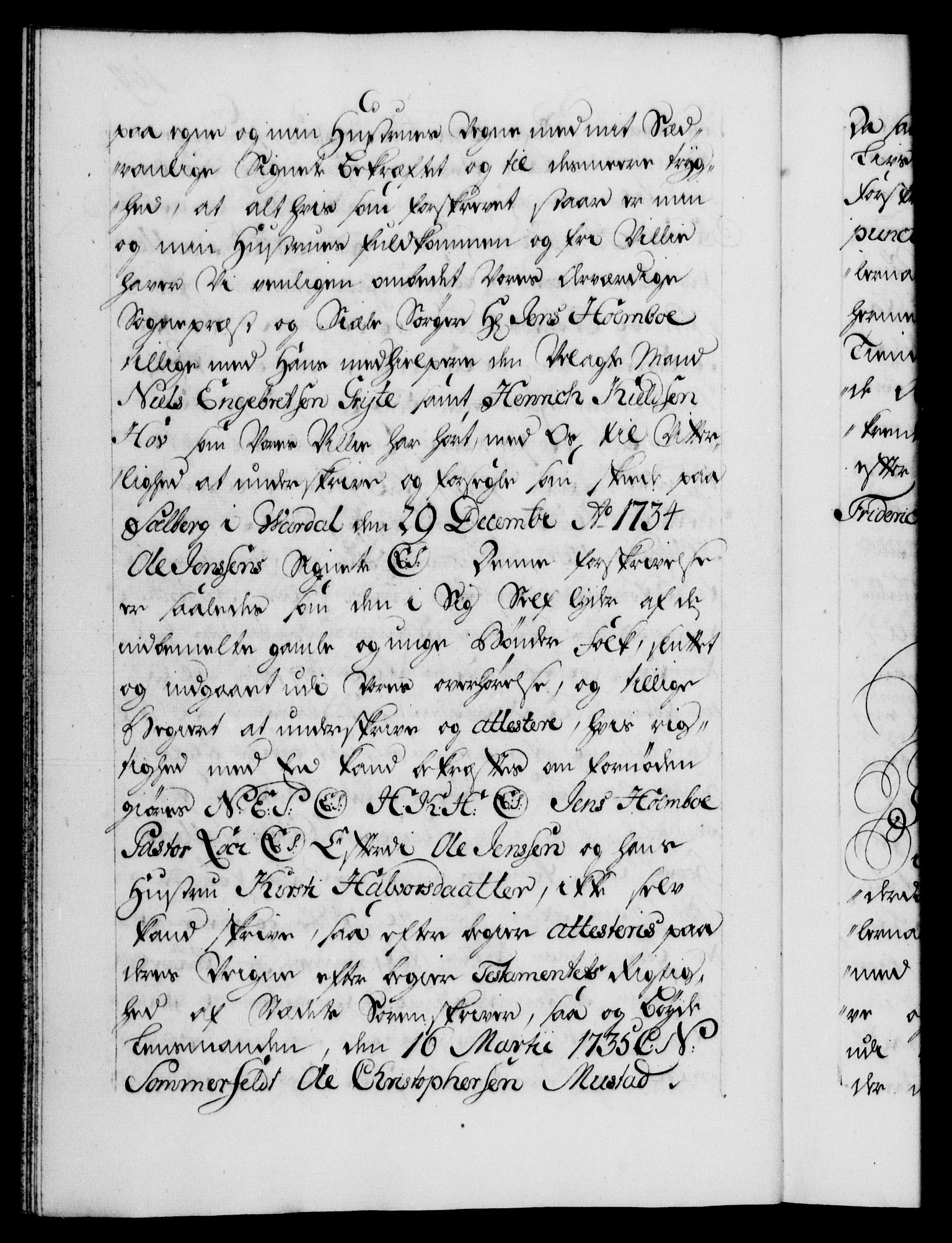 Danske Kanselli 1572-1799, AV/RA-EA-3023/F/Fc/Fca/Fcaa/L0029: Norske registre, 1735-1736, p. 109b