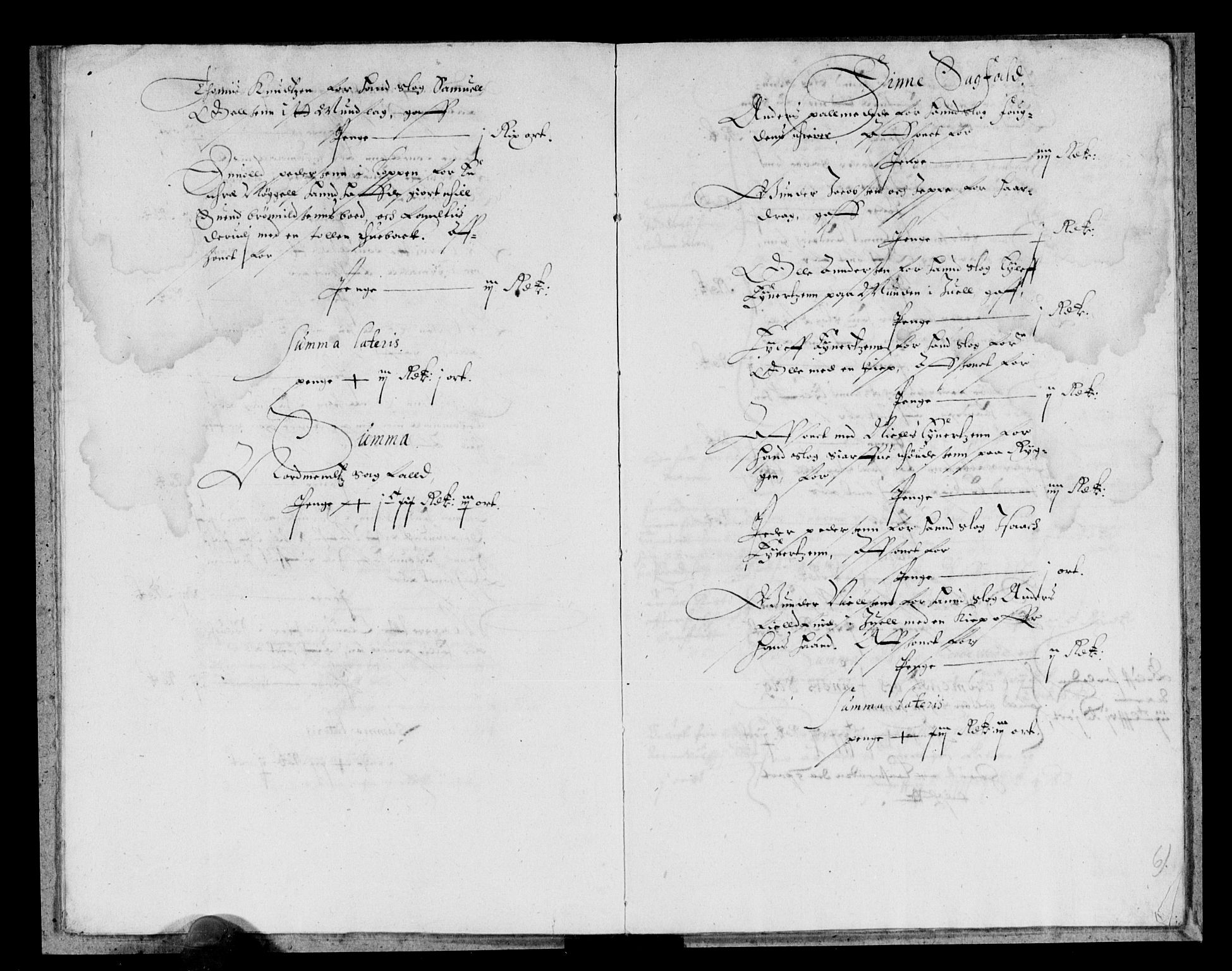 Rentekammeret inntil 1814, Reviderte regnskaper, Lensregnskaper, AV/RA-EA-5023/R/Rb/Rbæ/L0005: Vardøhus len, 1633-1645