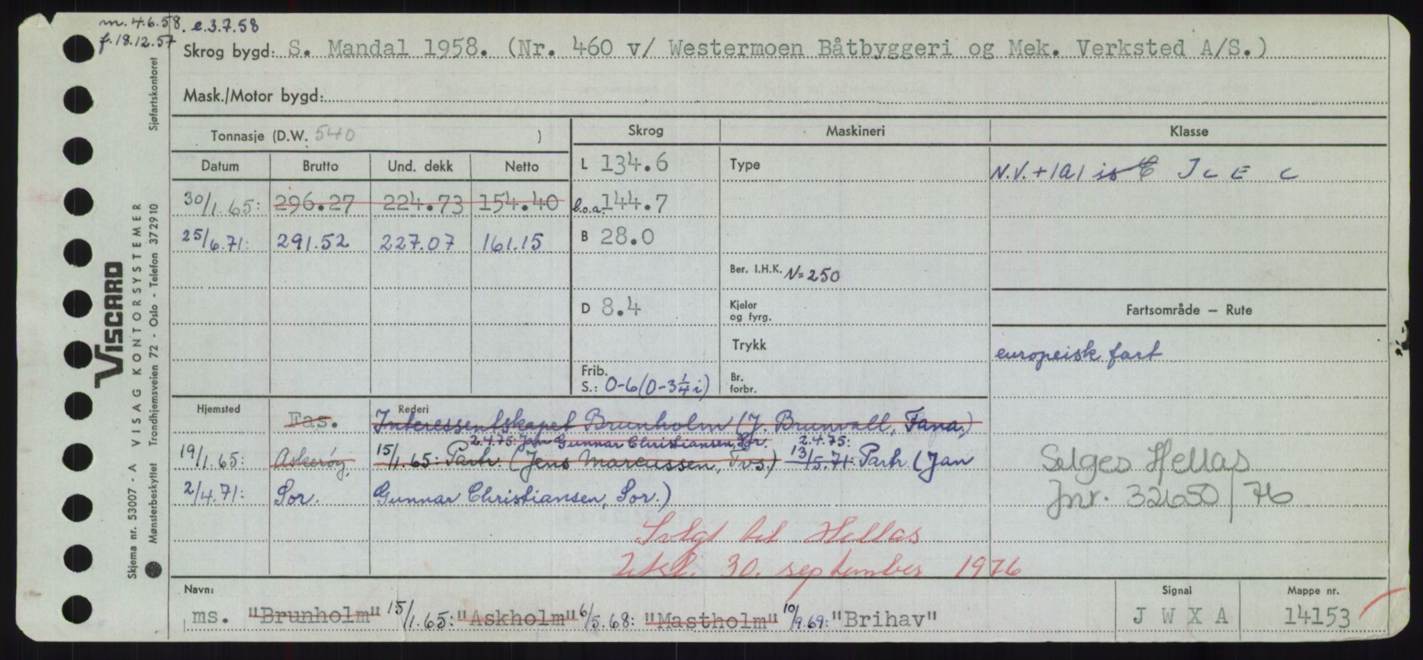 Sjøfartsdirektoratet med forløpere, Skipsmålingen, RA/S-1627/H/Hd/L0005: Fartøy, Br-Byg, p. 253