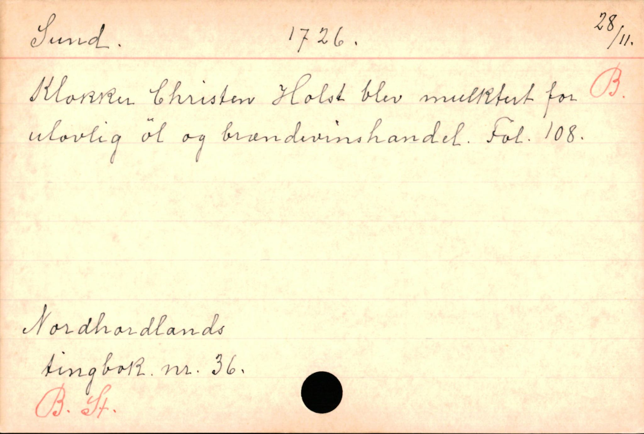 Haugen, Johannes - lærer, AV/SAB-SAB/PA-0036/01/L0001: Om klokkere og lærere, 1521-1904, p. 3050