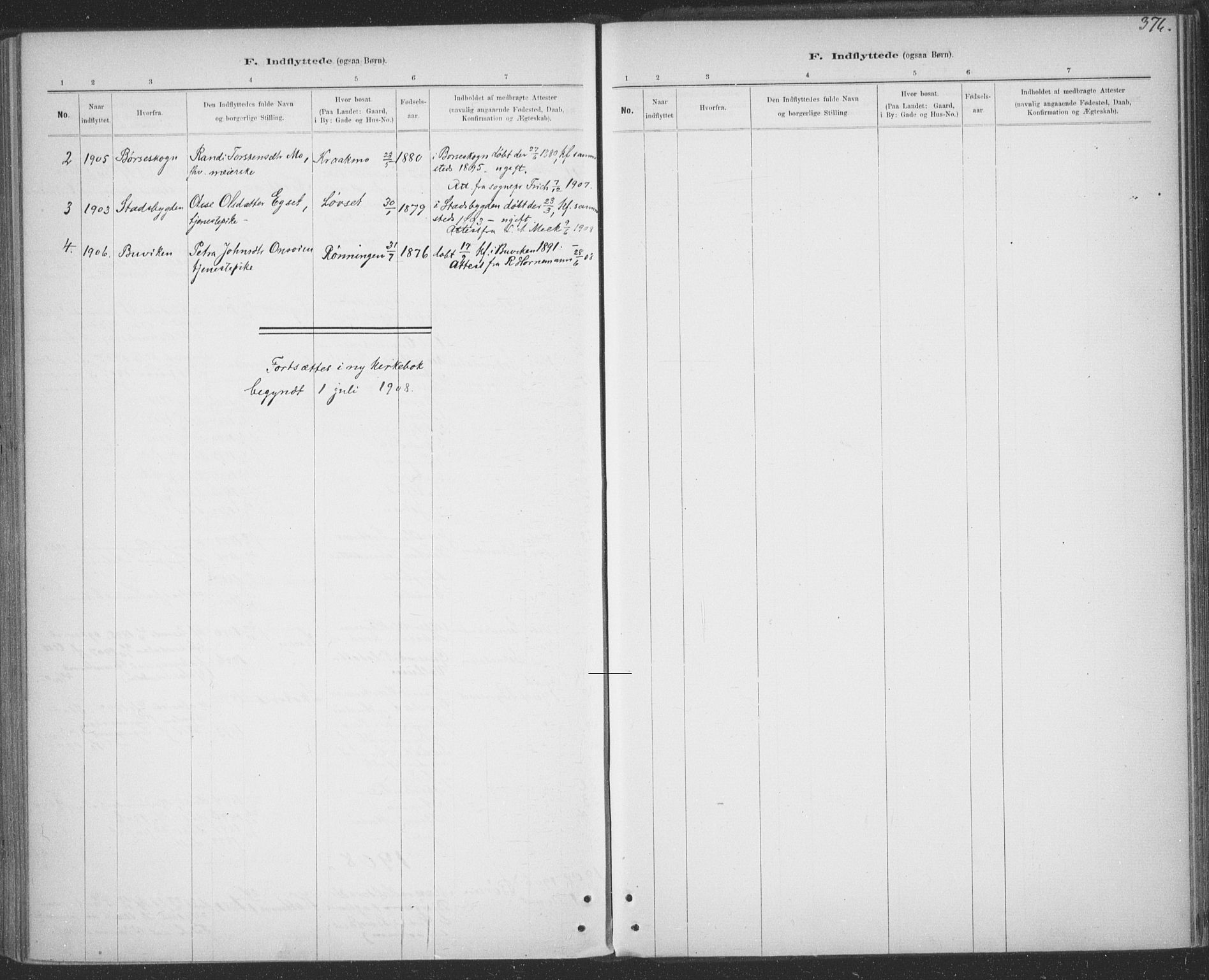 Ministerialprotokoller, klokkerbøker og fødselsregistre - Sør-Trøndelag, SAT/A-1456/691/L1085: Parish register (official) no. 691A17, 1887-1908, p. 376