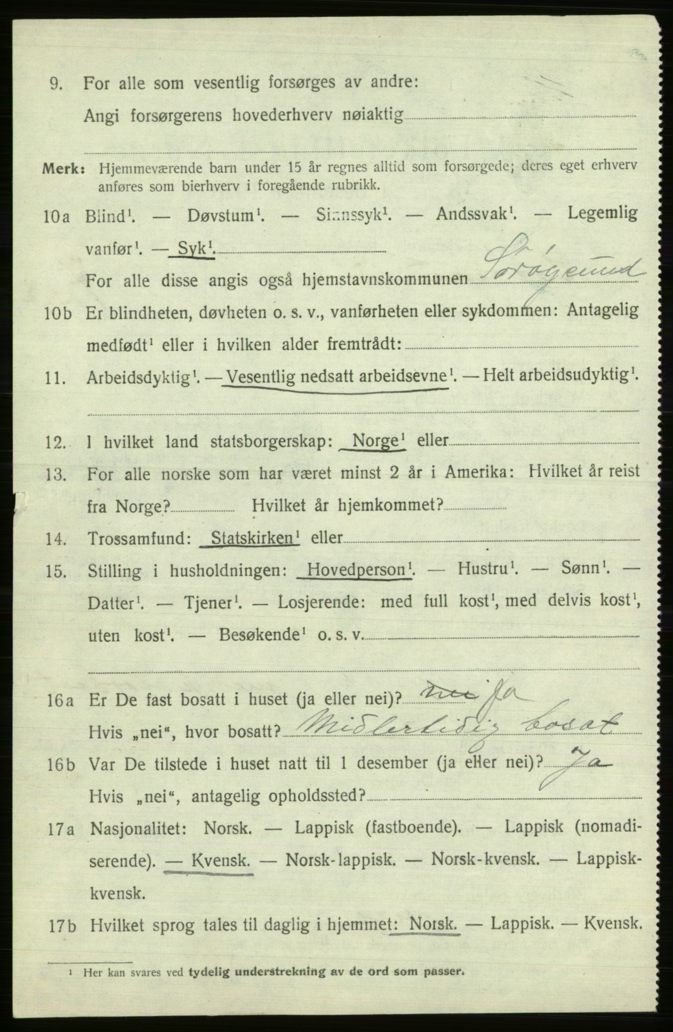 SATØ, 1920 census for Sørøysund rural district, 1920, p. 2791