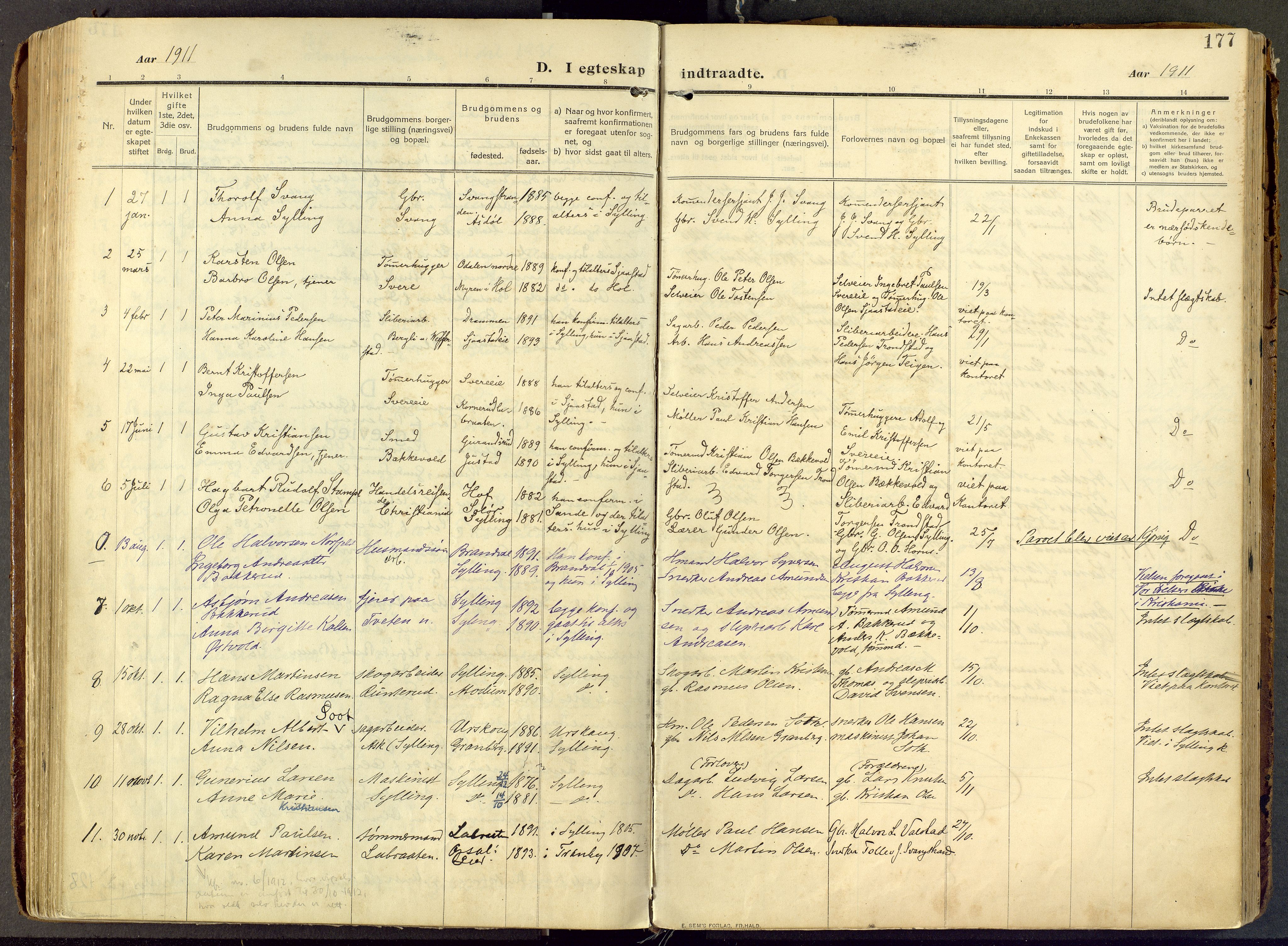 Parish register (official) no. III 1, 1910-1936, p. 177