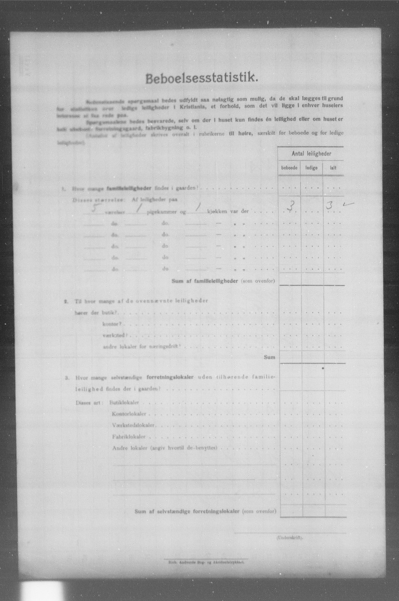 OBA, Municipal Census 1904 for Kristiania, 1904, p. 21740