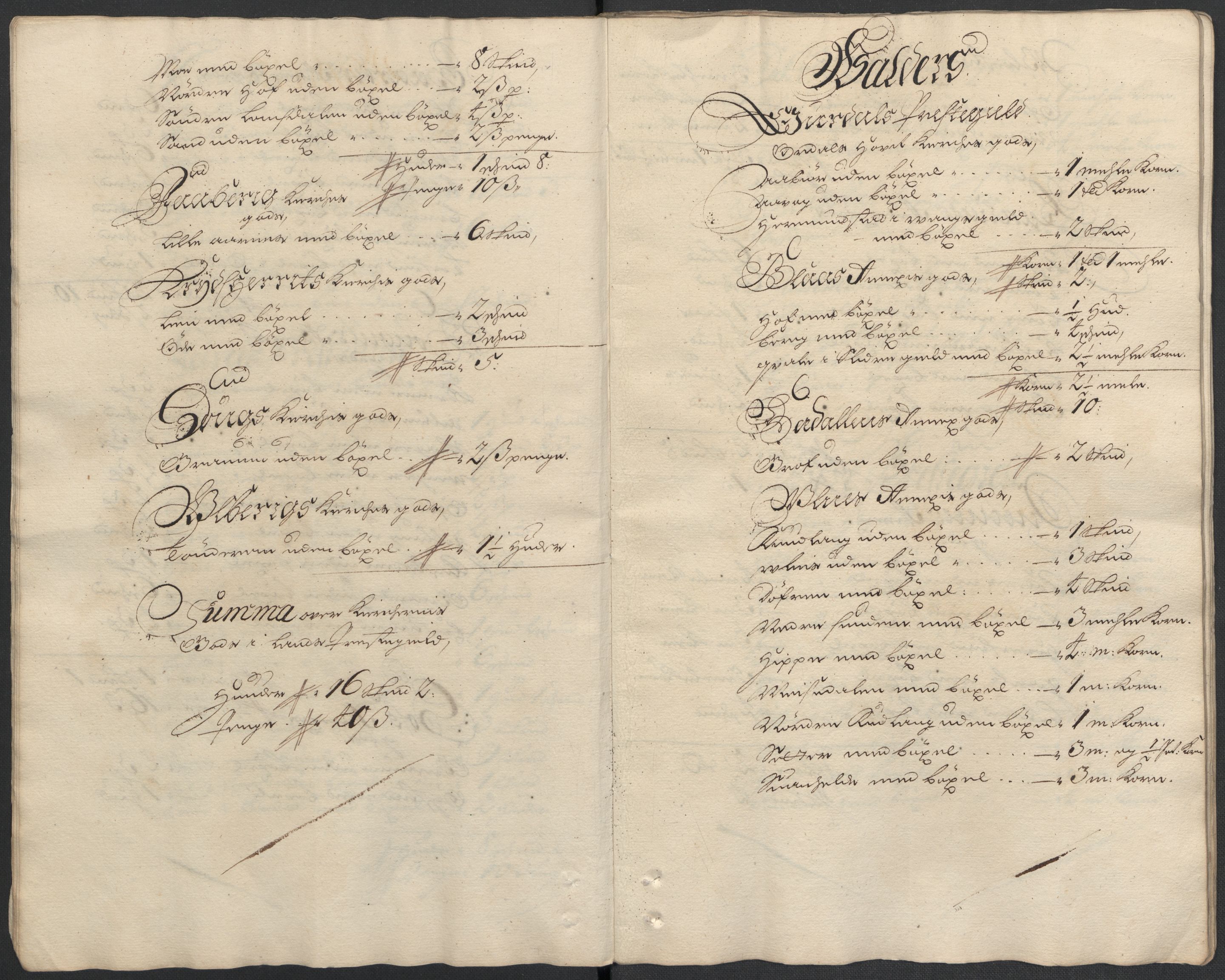 Rentekammeret inntil 1814, Reviderte regnskaper, Fogderegnskap, AV/RA-EA-4092/R18/L1299: Fogderegnskap Hadeland, Toten og Valdres, 1701, p. 395