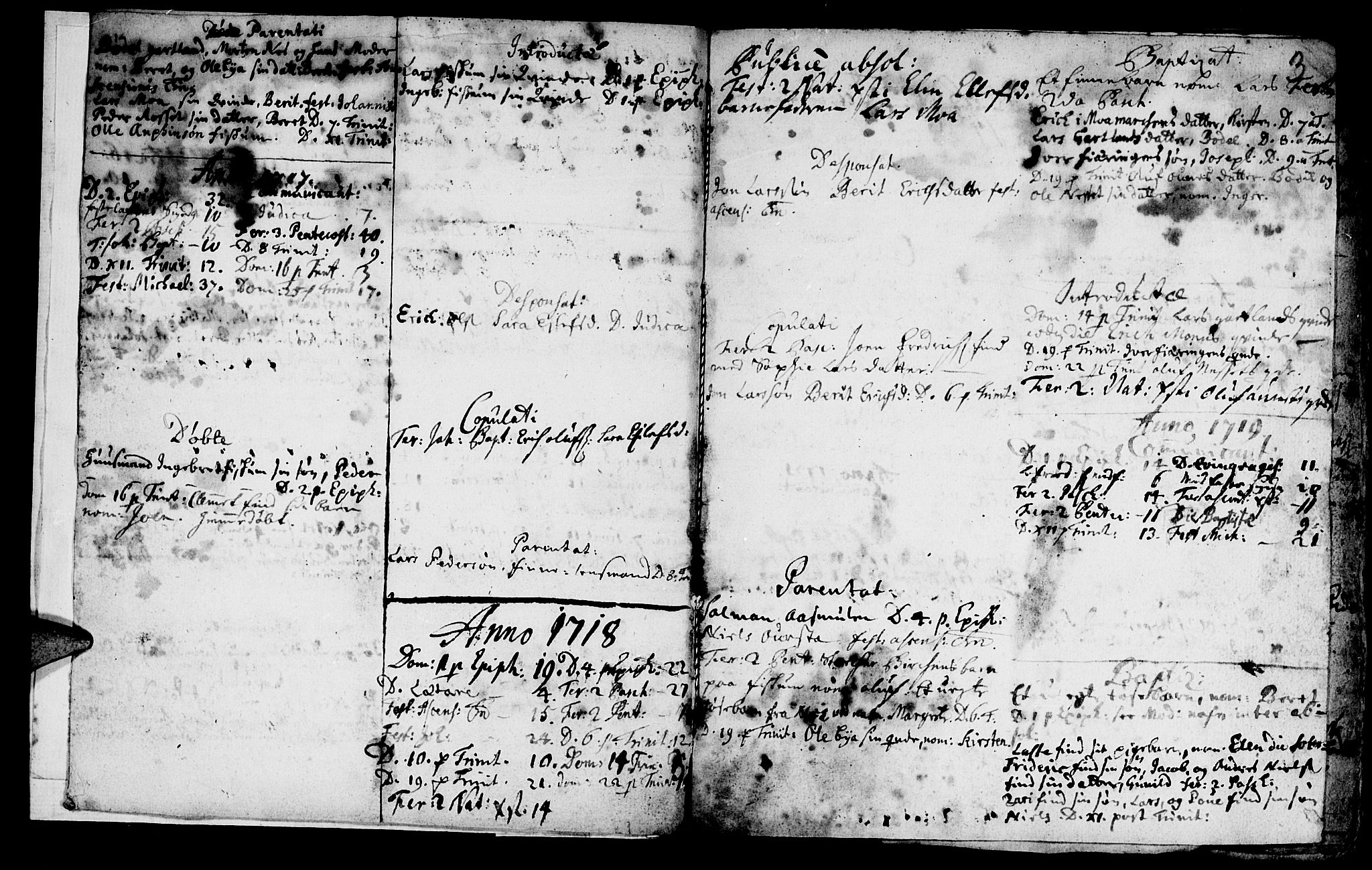 Ministerialprotokoller, klokkerbøker og fødselsregistre - Nord-Trøndelag, SAT/A-1458/759/L0525: Parish register (official) no. 759A01, 1706-1748, p. 3