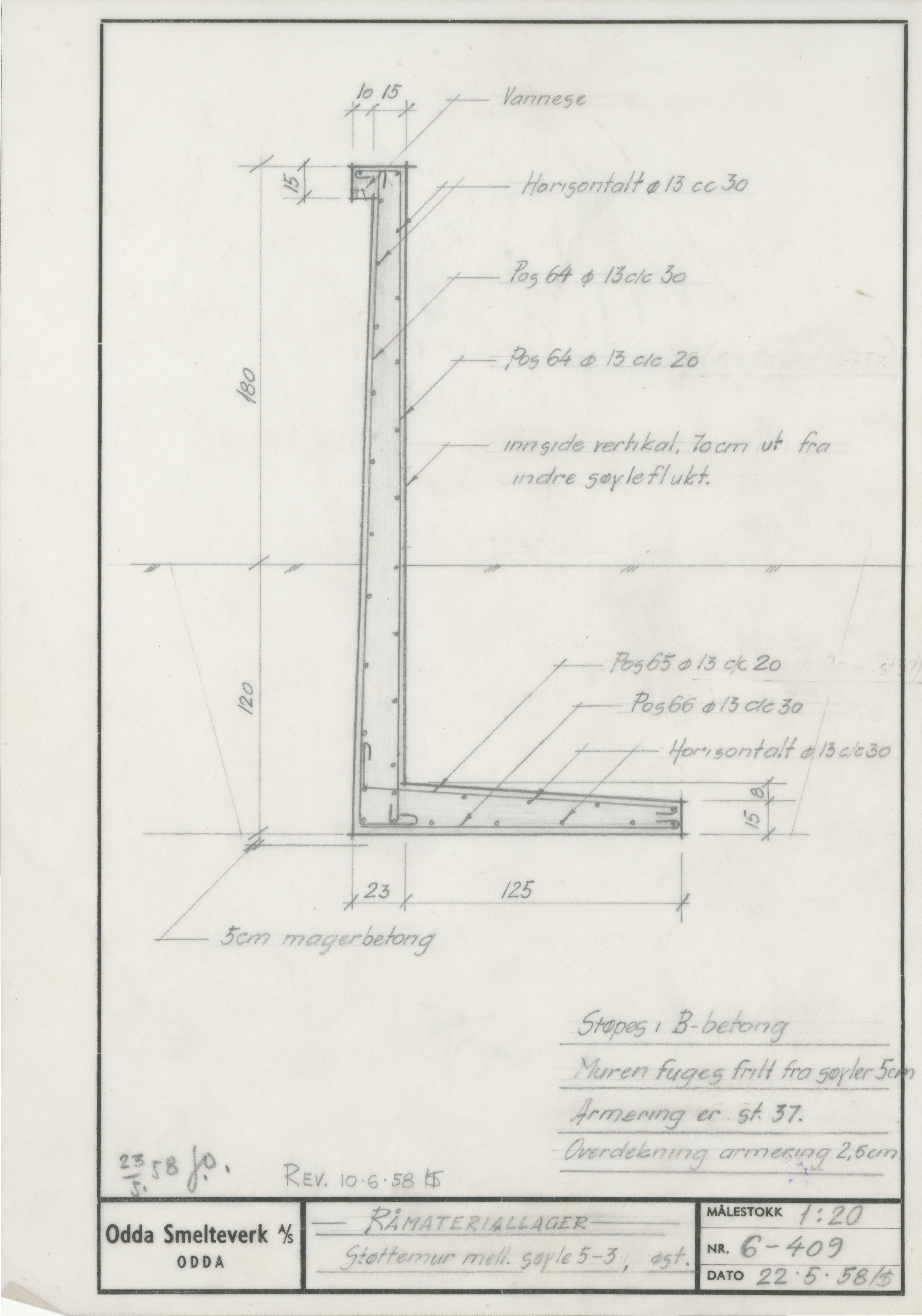 Odda smelteverk AS, KRAM/A-0157.1/T/Td/L0006: Gruppe 6. Siloer, 1940-1980, p. 83