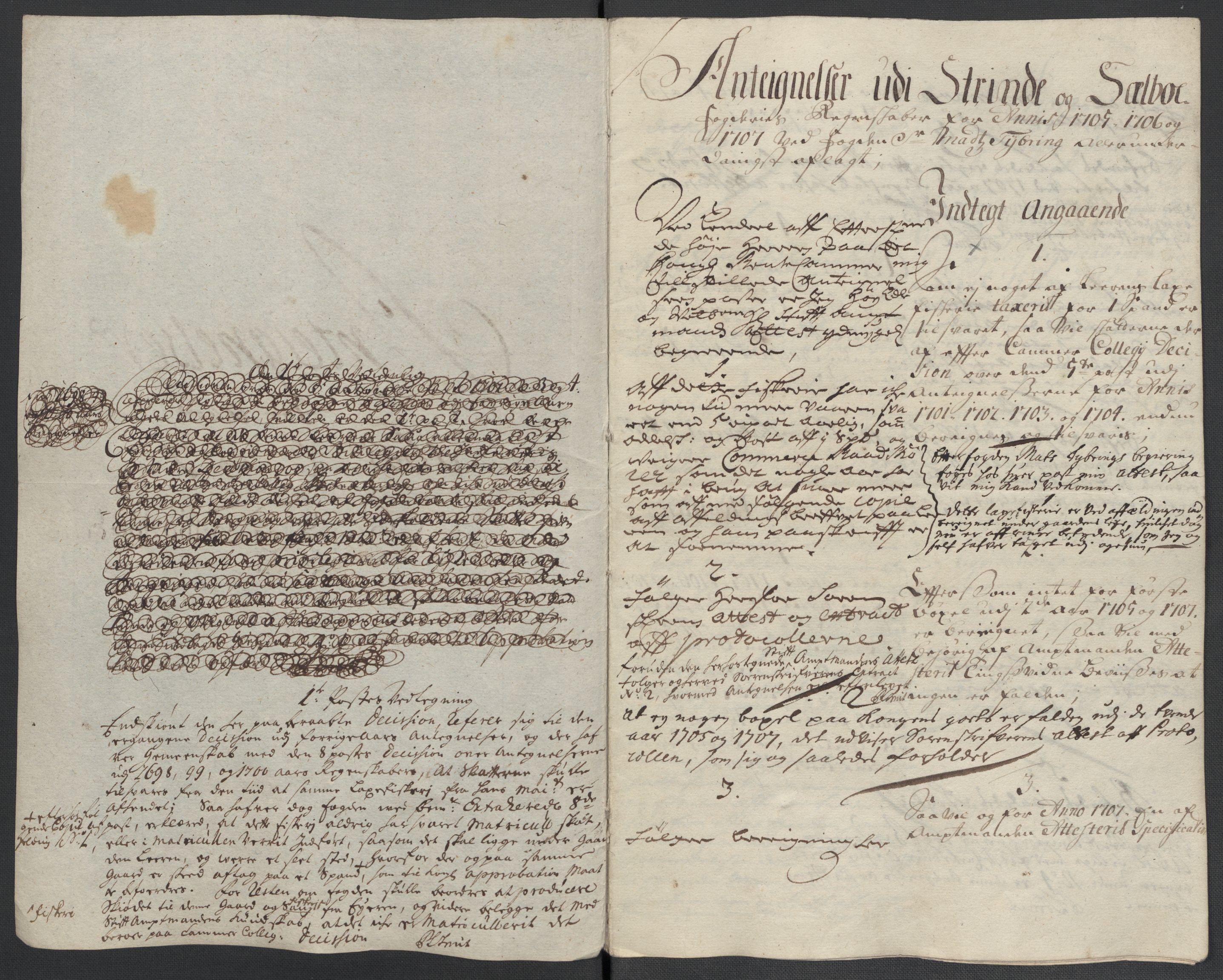 Rentekammeret inntil 1814, Reviderte regnskaper, Fogderegnskap, RA/EA-4092/R61/L4110: Fogderegnskap Strinda og Selbu, 1707-1708, p. 209
