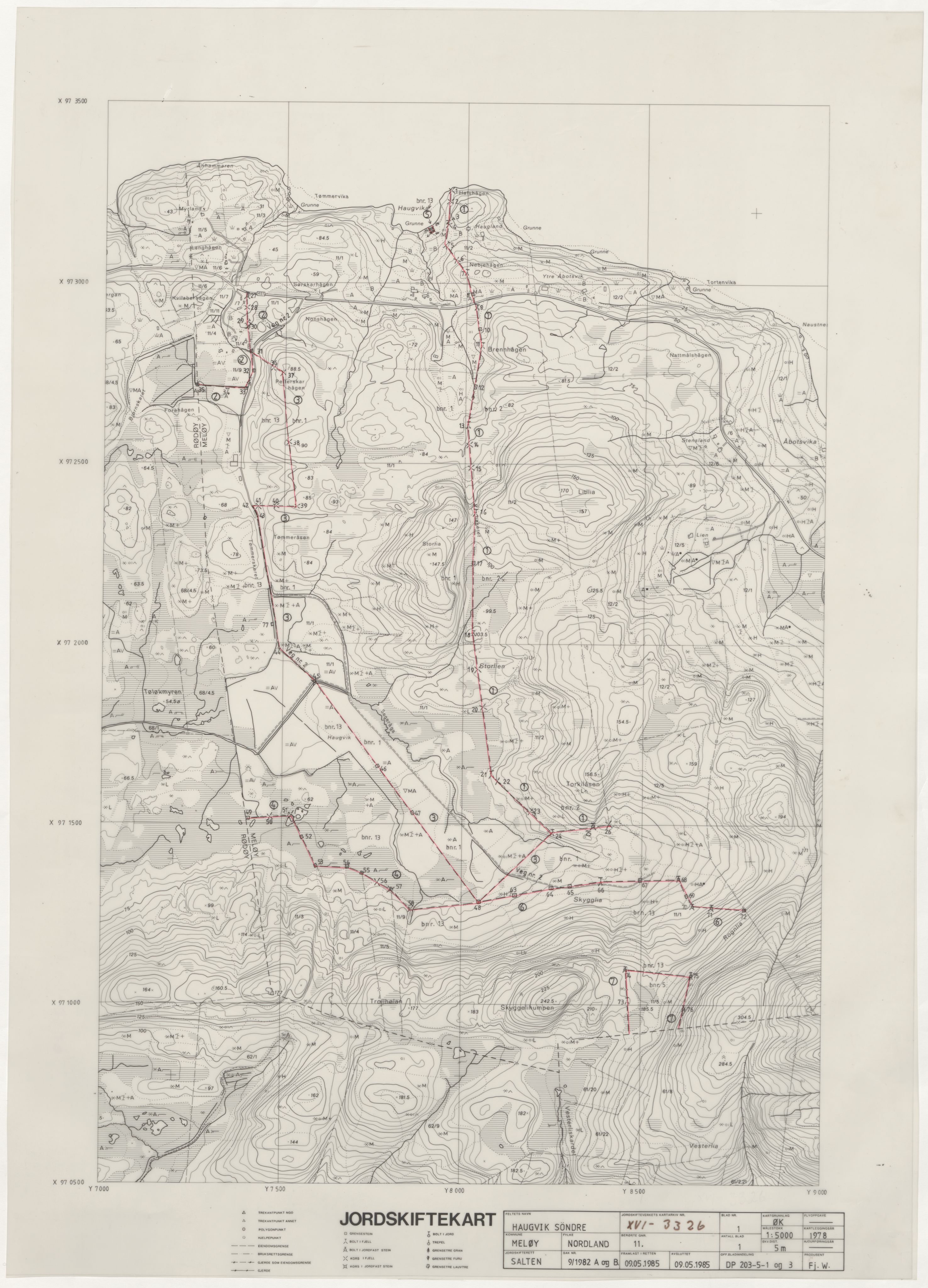 Jordskifteverkets kartarkiv, AV/RA-S-3929/T, 1859-1988, p. 4327