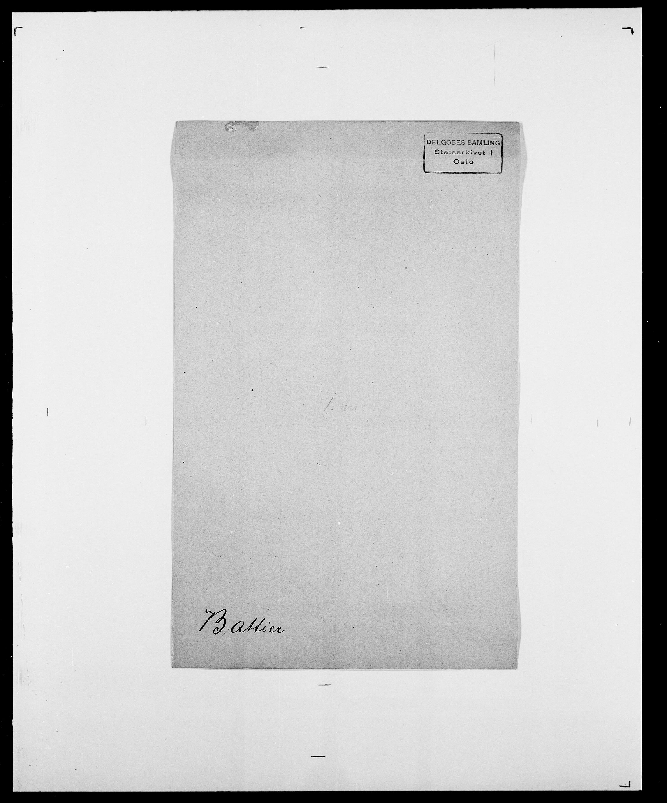 Delgobe, Charles Antoine - samling, SAO/PAO-0038/D/Da/L0003: Barca - Bergen, p. 433
