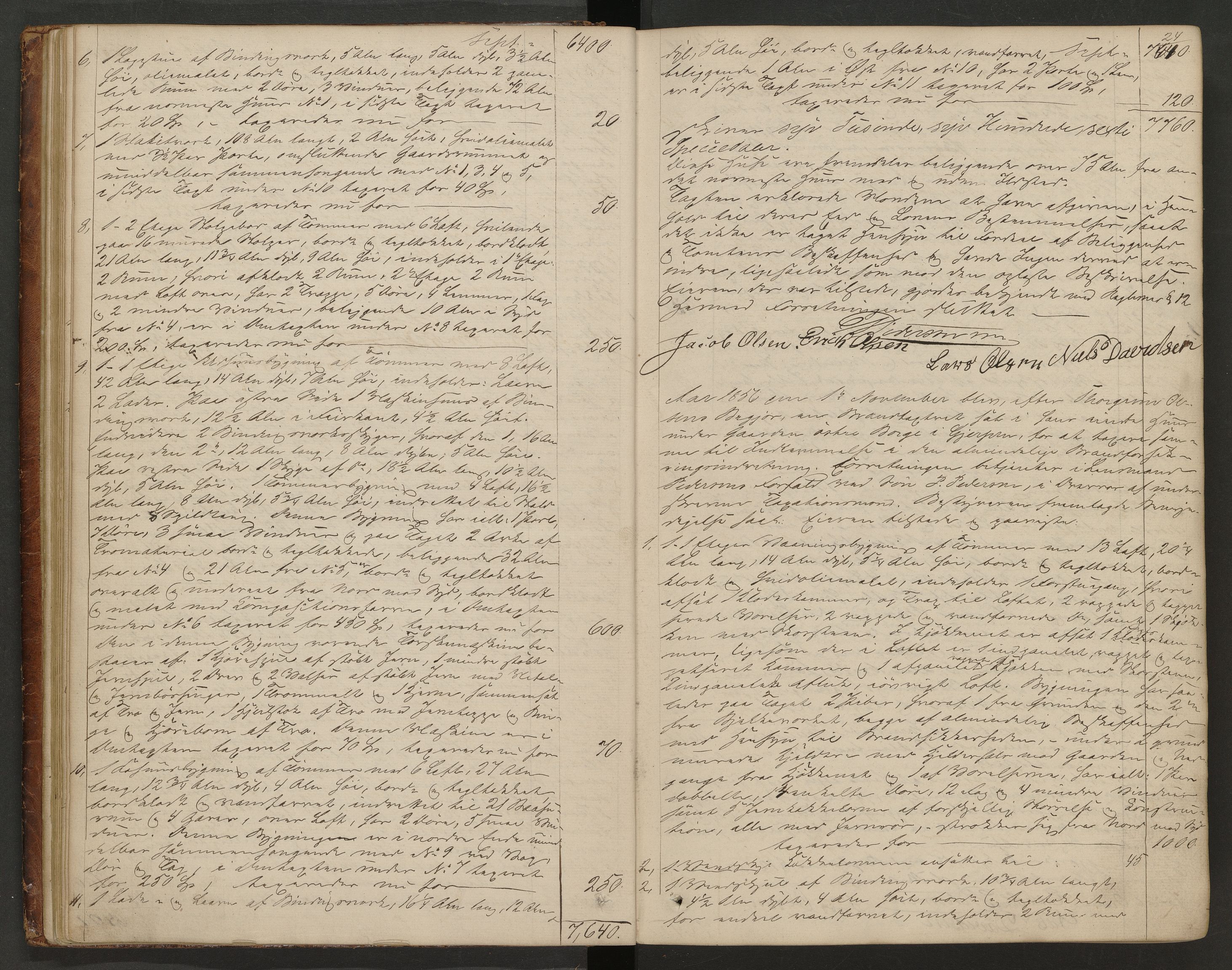 Gjerpen og Siljan lensmannskontor, AV/SAKO-A-555/Y/Ye/Yea/L0002: Branntakstprotokoll, 1856-1873