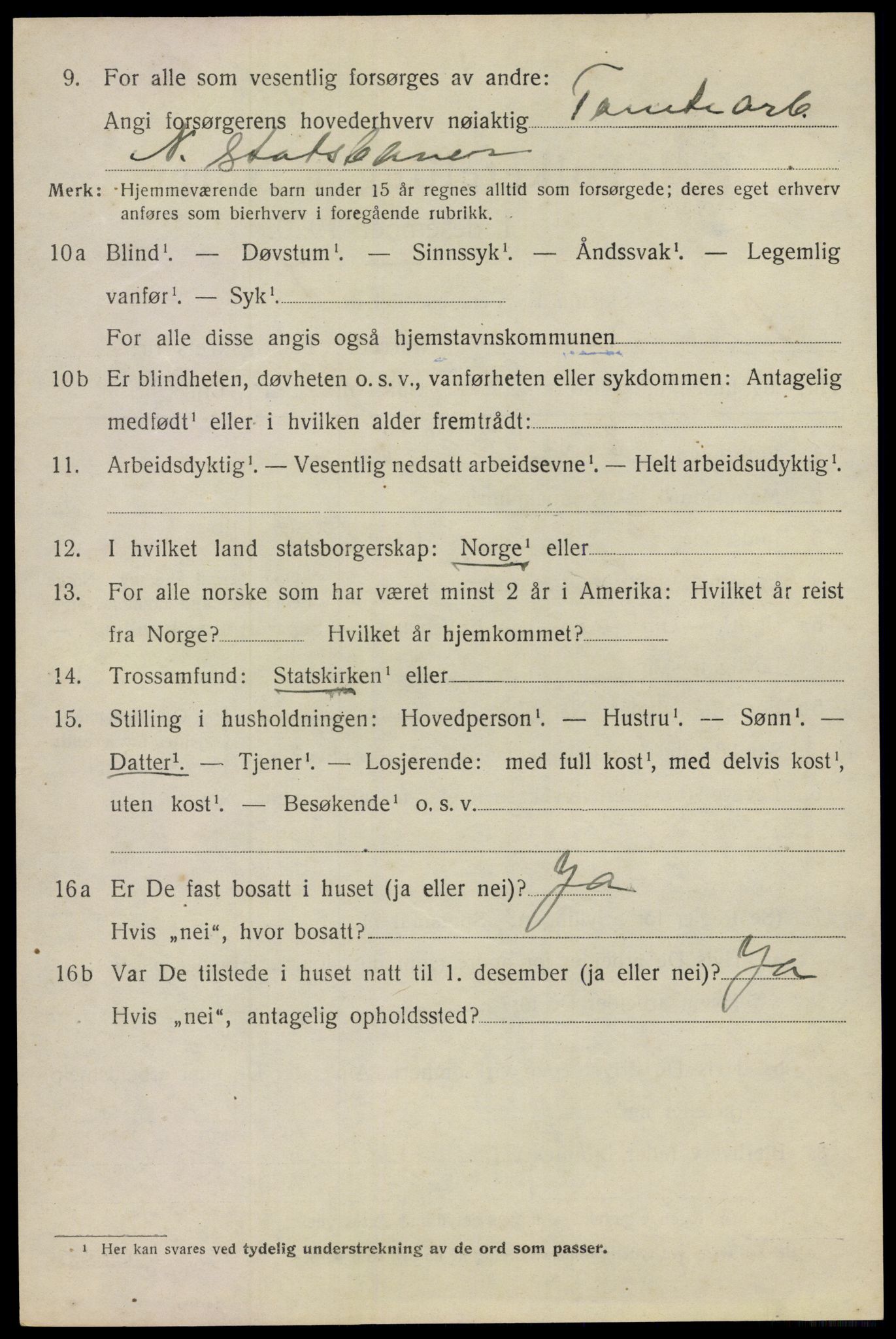 SAO, 1920 census for Lillestrøm, 1920, p. 4841