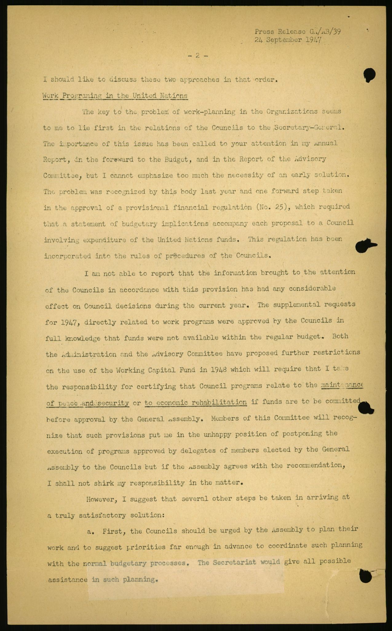 Lie, Trygve, AV/RA-PA-1407/D/L0015: Generalsekretærens papirer., 1947-1952, p. 1025