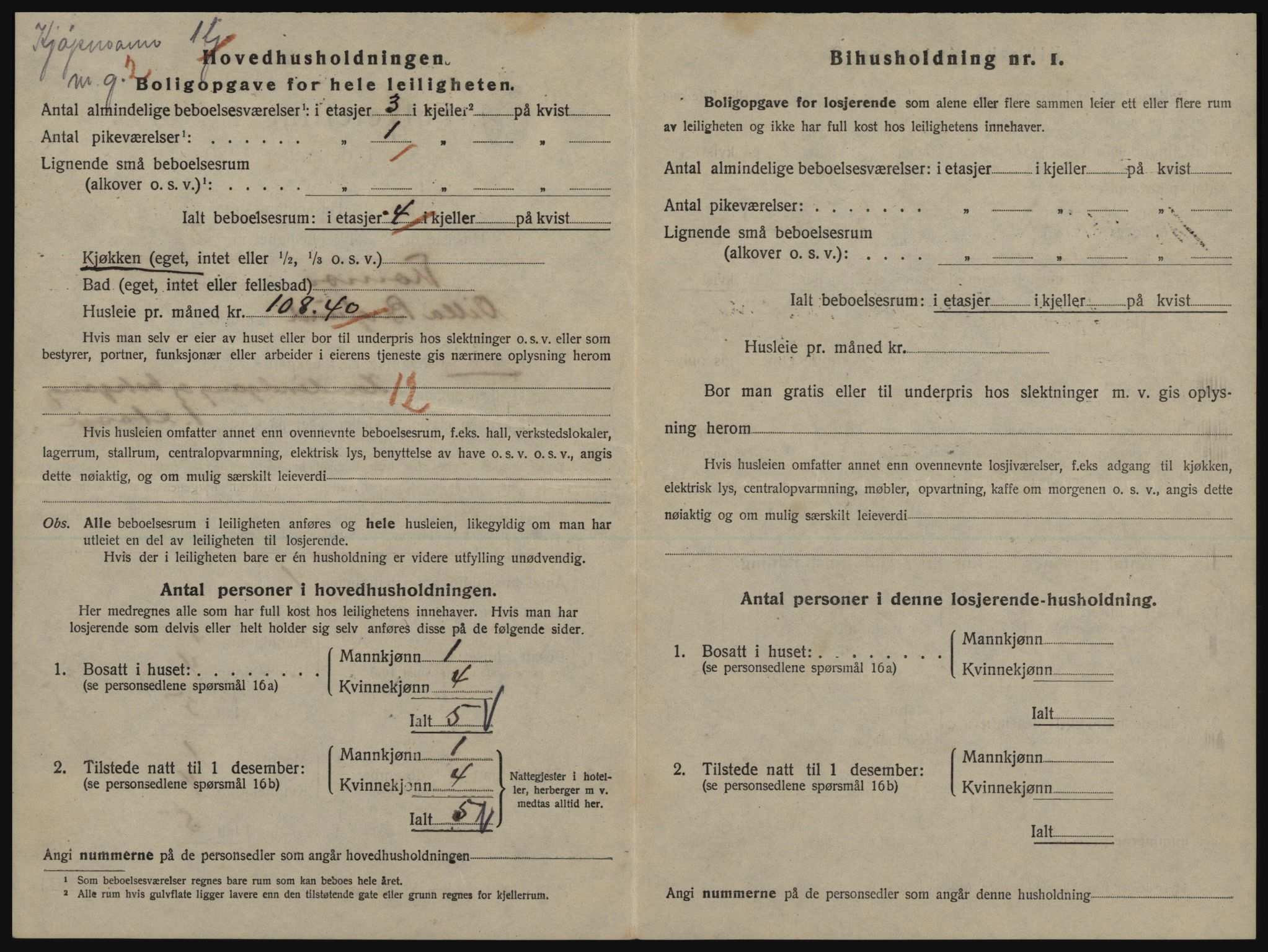 SATØ, 1920 census for Tromsø, 1920, p. 3050