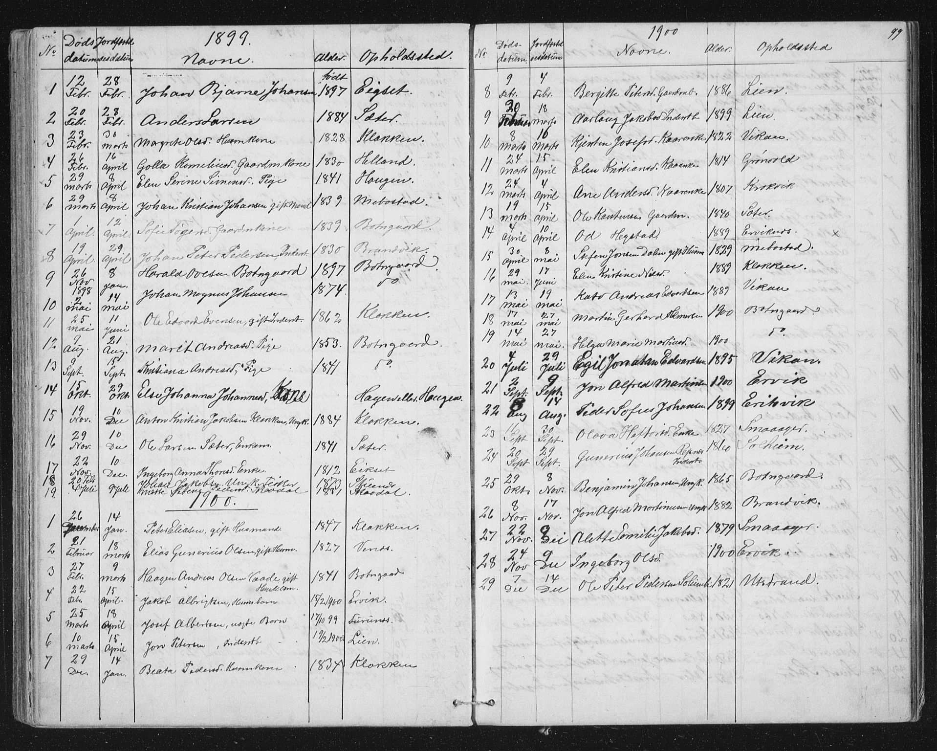 Ministerialprotokoller, klokkerbøker og fødselsregistre - Sør-Trøndelag, SAT/A-1456/651/L0647: Parish register (copy) no. 651C01, 1866-1914, p. 99