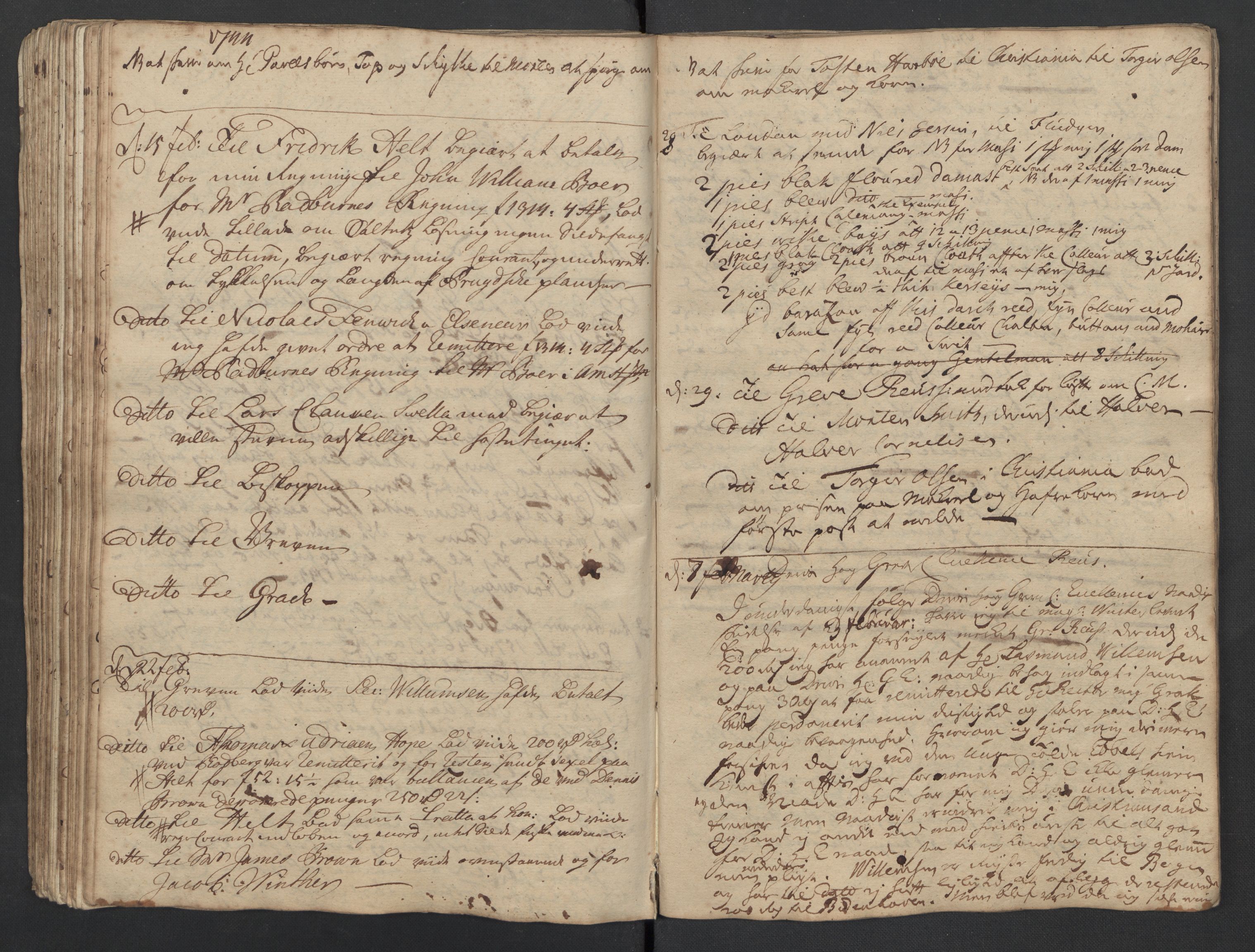 Pa 0119 - Smith, Lauritz Andersen og Lauritz Lauritzen, SAST/A-100231/O/L0001: Kopibøker m.m., 1740-1745, p. 106