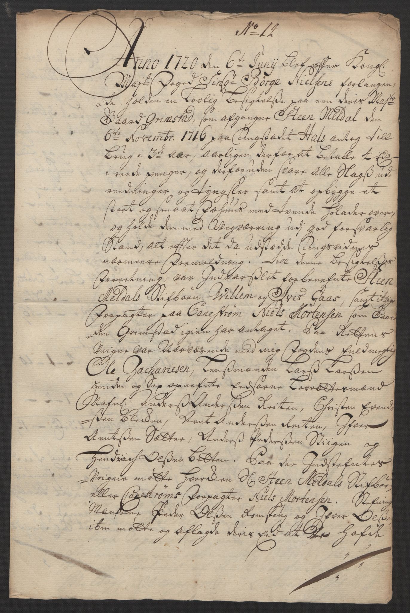 Rentekammeret inntil 1814, Reviderte regnskaper, Fogderegnskap, AV/RA-EA-4092/R56/L3753: Fogderegnskap Nordmøre, 1720, p. 689