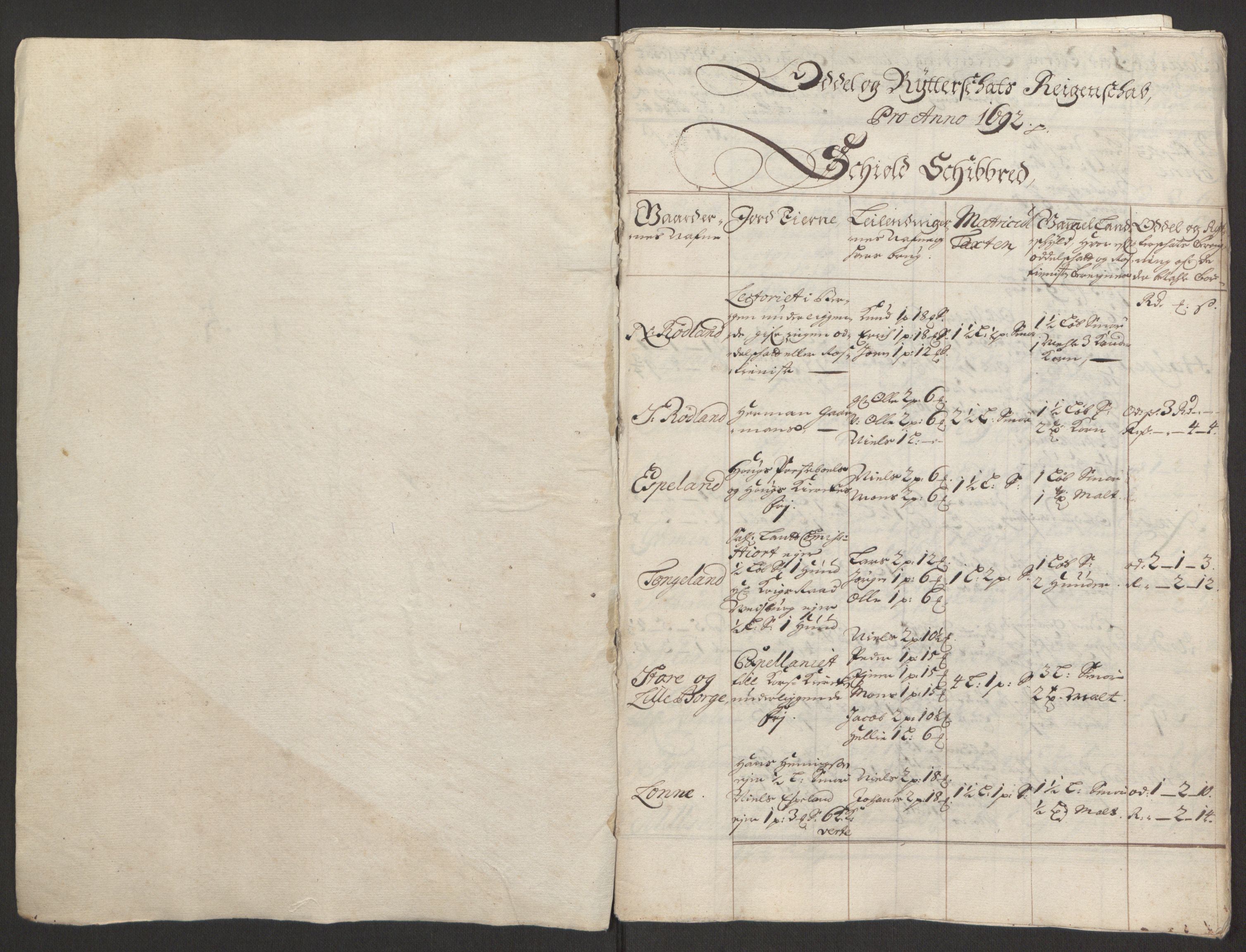 Rentekammeret inntil 1814, Reviderte regnskaper, Fogderegnskap, RA/EA-4092/R51/L3181: Fogderegnskap Nordhordland og Voss, 1691-1692, p. 217