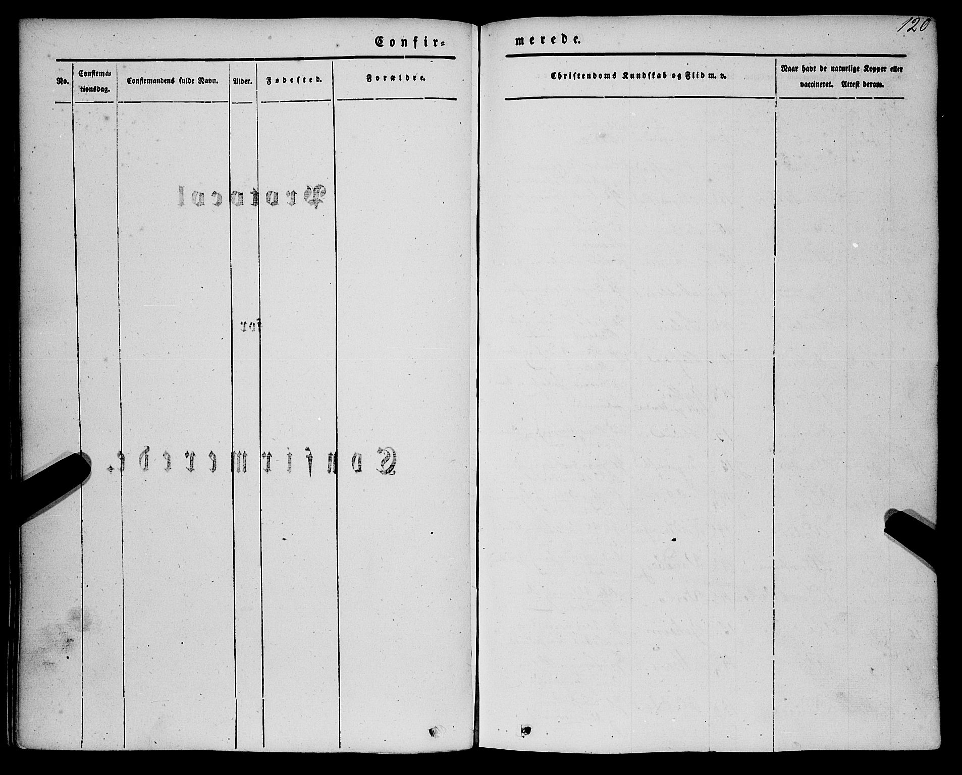 Innvik sokneprestembete, AV/SAB-A-80501: Parish register (official) no. A 5, 1847-1865, p. 120