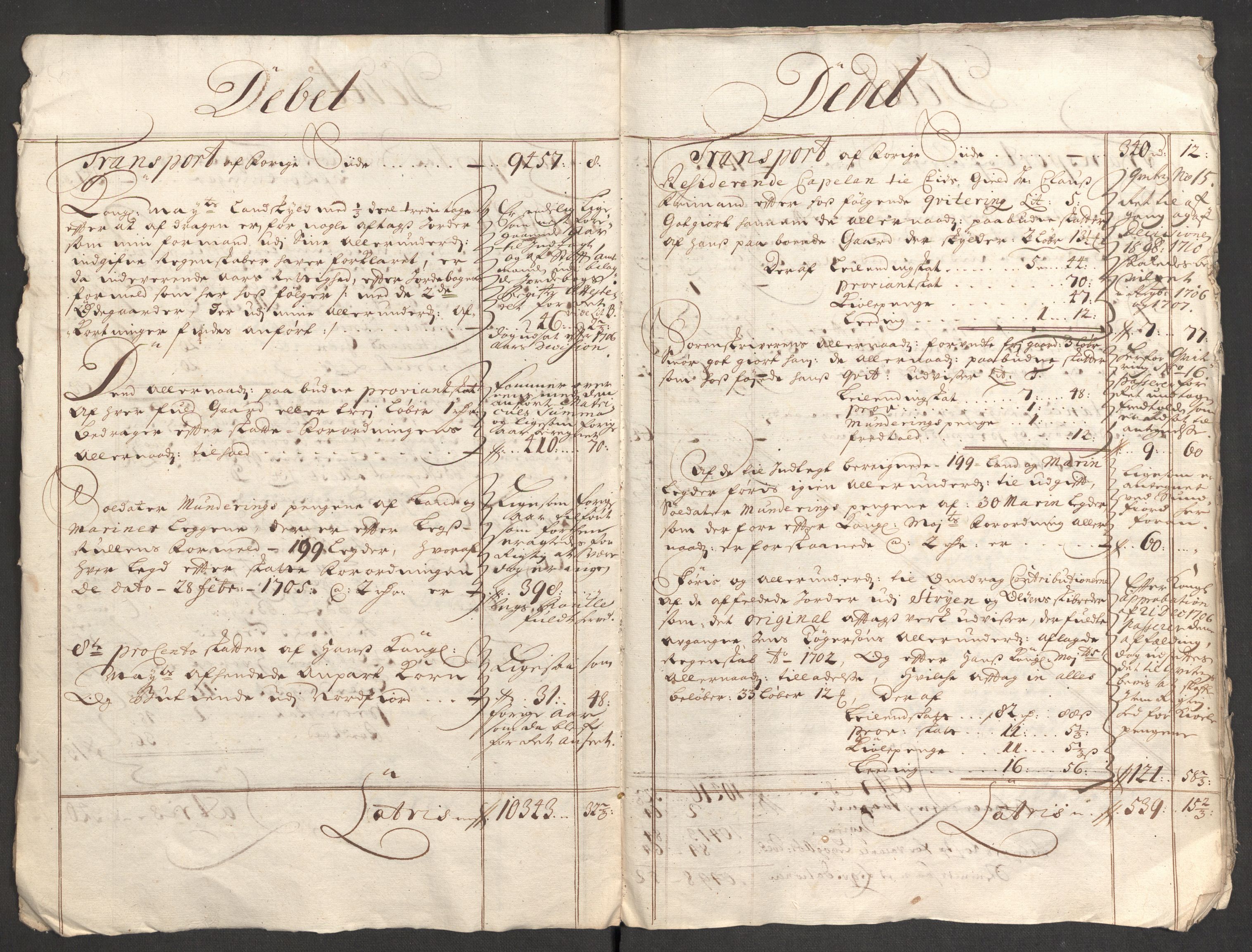 Rentekammeret inntil 1814, Reviderte regnskaper, Fogderegnskap, AV/RA-EA-4092/R53/L3431: Fogderegnskap Sunn- og Nordfjord, 1708, p. 10