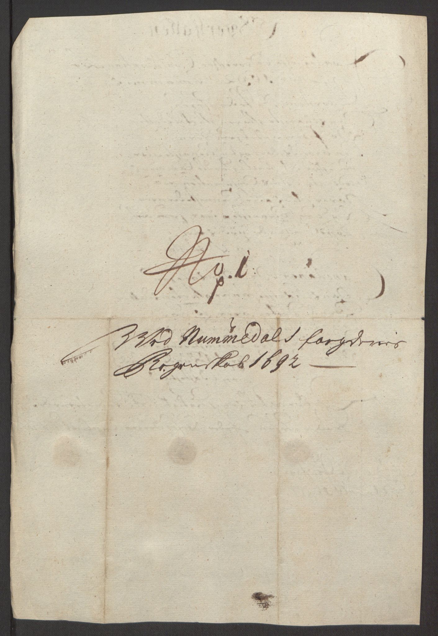 Rentekammeret inntil 1814, Reviderte regnskaper, Fogderegnskap, AV/RA-EA-4092/R64/L4424: Fogderegnskap Namdal, 1692-1695, p. 57