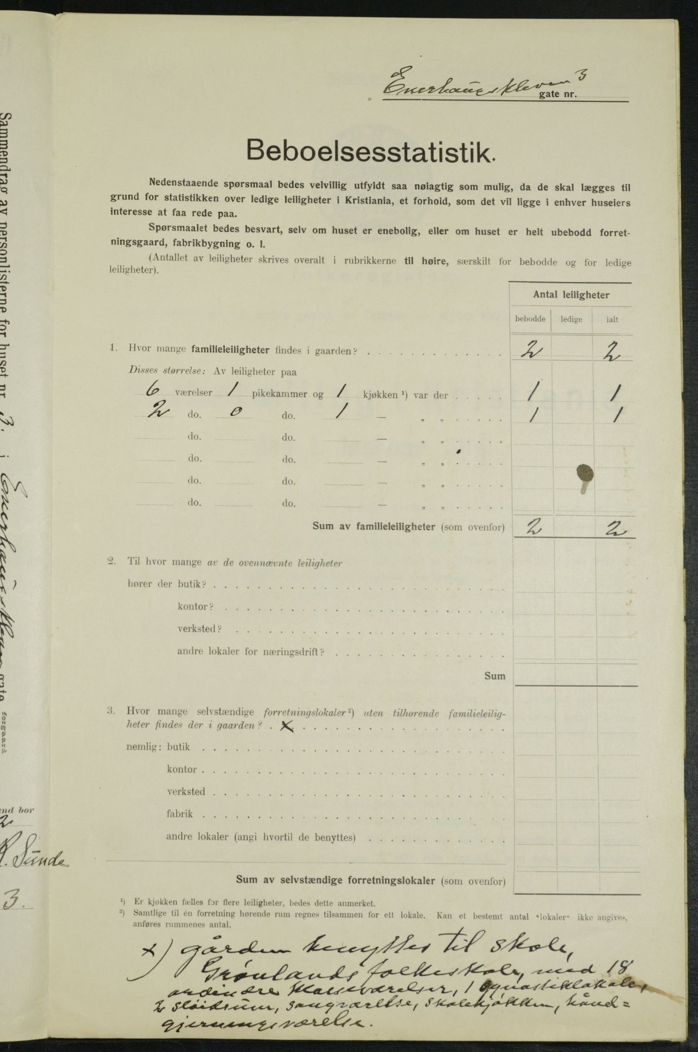 OBA, Municipal Census 1914 for Kristiania, 1914, p. 21863