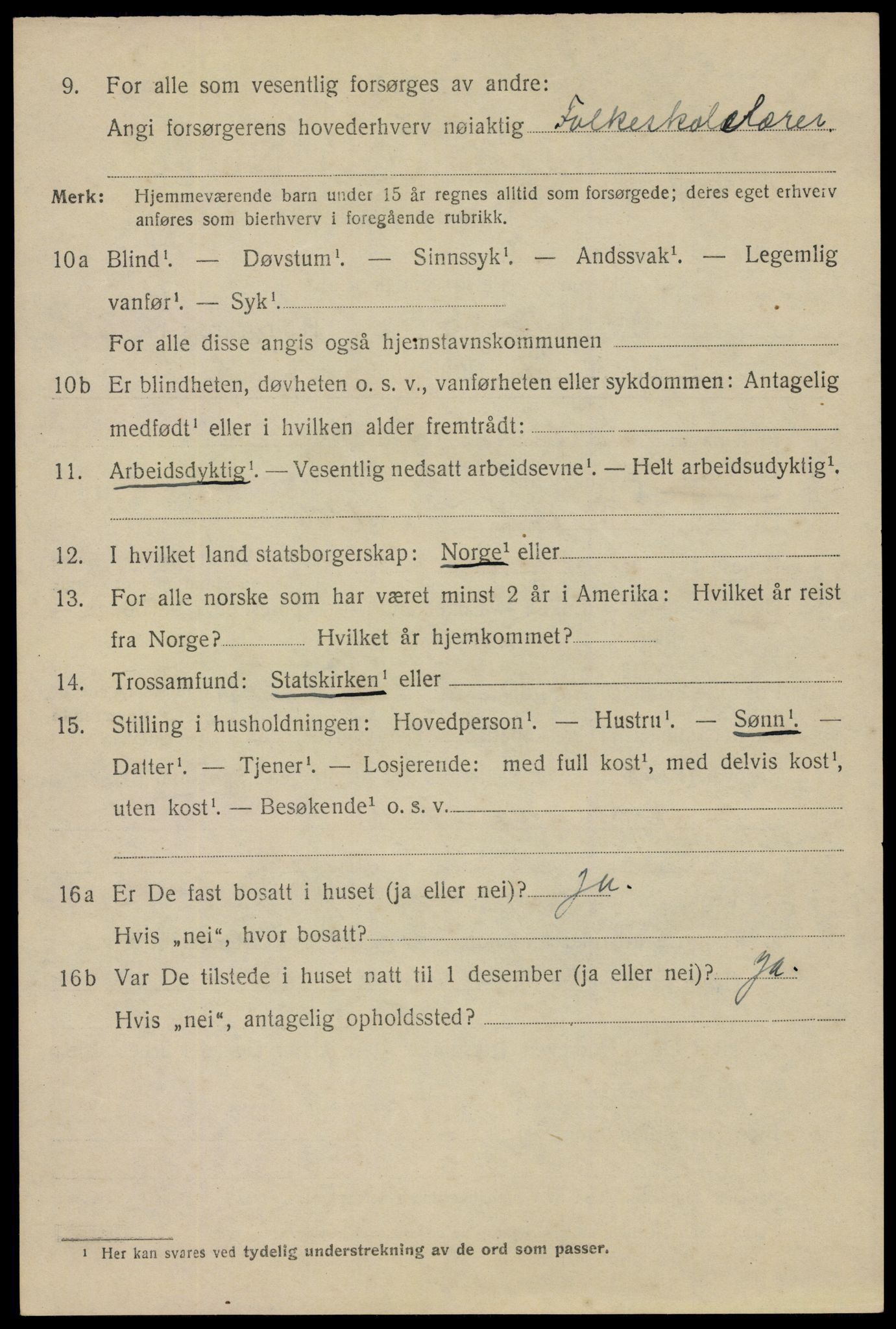 SAO, 1920 census for Moss, 1920, p. 8878