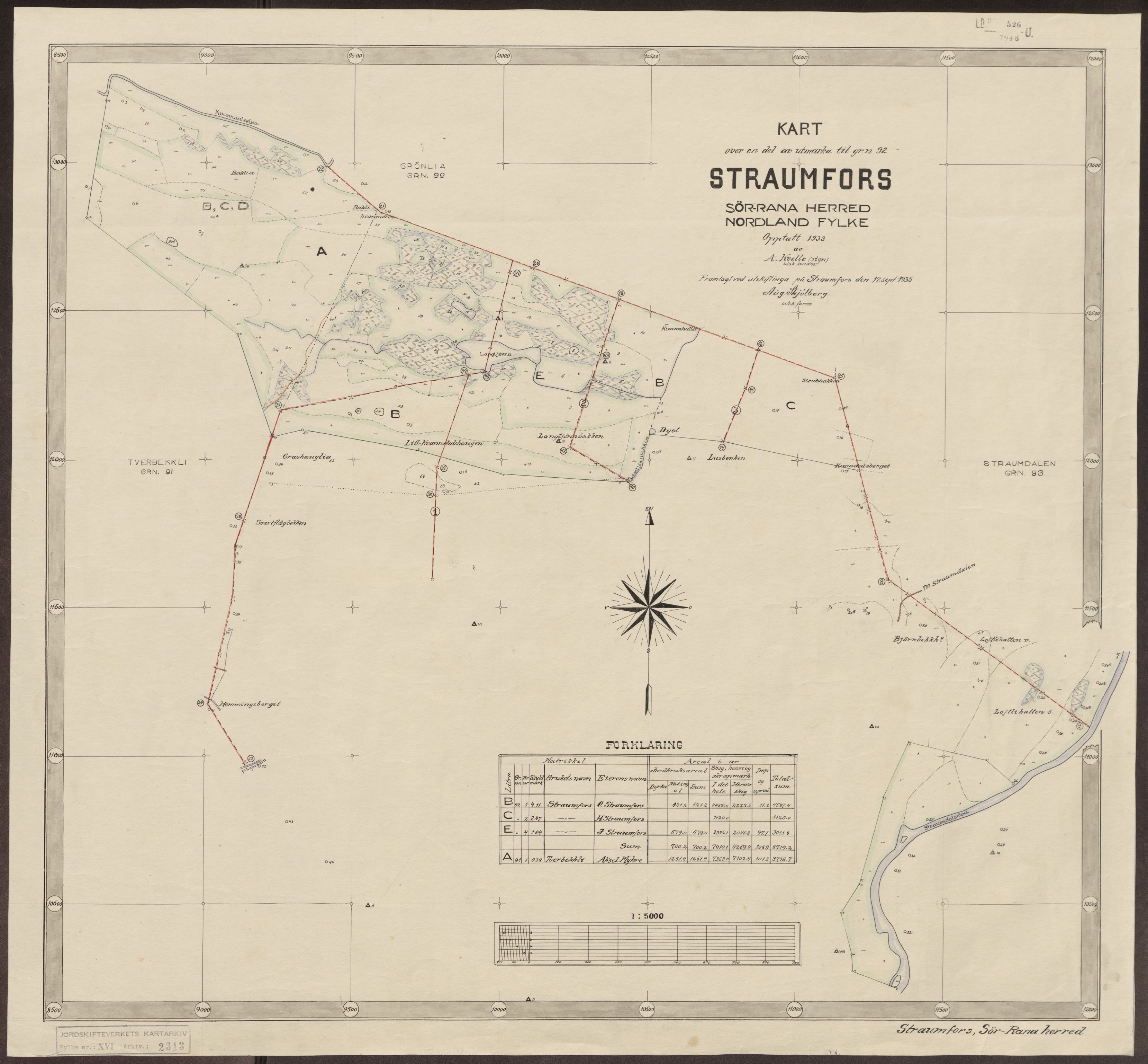 Jordskifteverkets kartarkiv, AV/RA-S-3929/T, 1859-1988, p. 2891