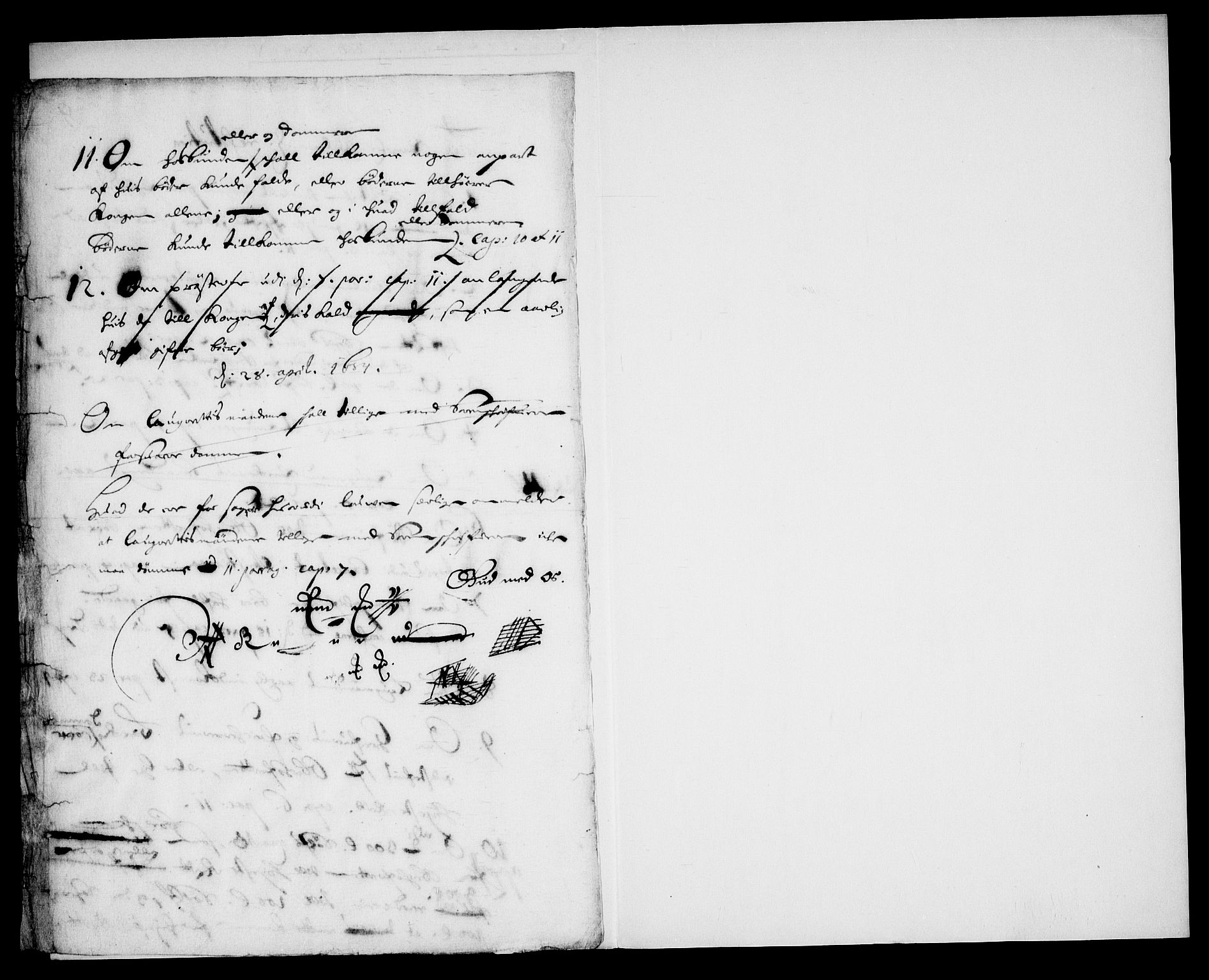 Danske Kanselli, Skapsaker, RA/EA-4061/G/L0008: Tillegg til skapsakene, 1666-1688, p. 292