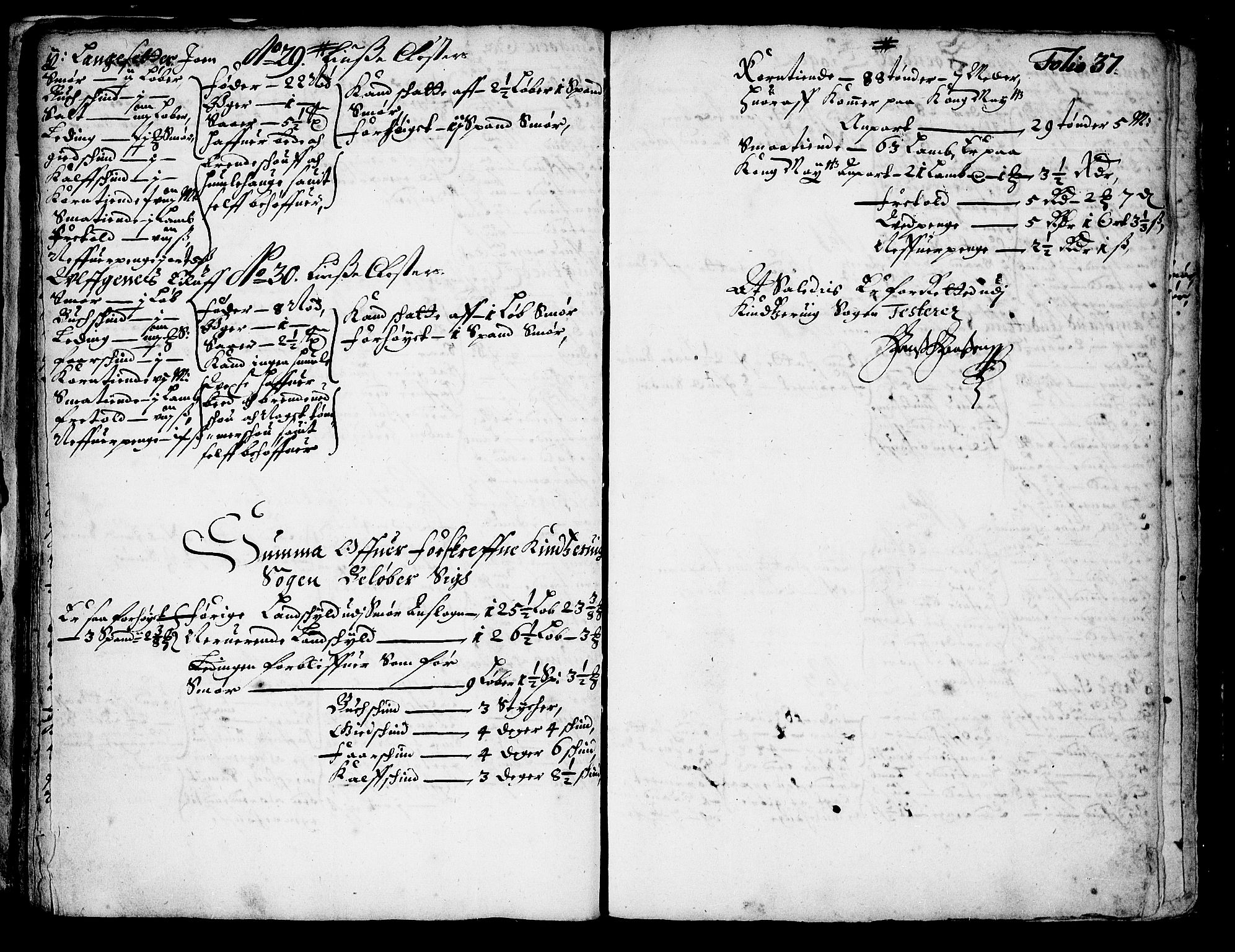 Rentekammeret inntil 1814, Realistisk ordnet avdeling, AV/RA-EA-4070/N/Nb/Nba/L0037: Hardanger fogderi, 1667, p. 36b-37a